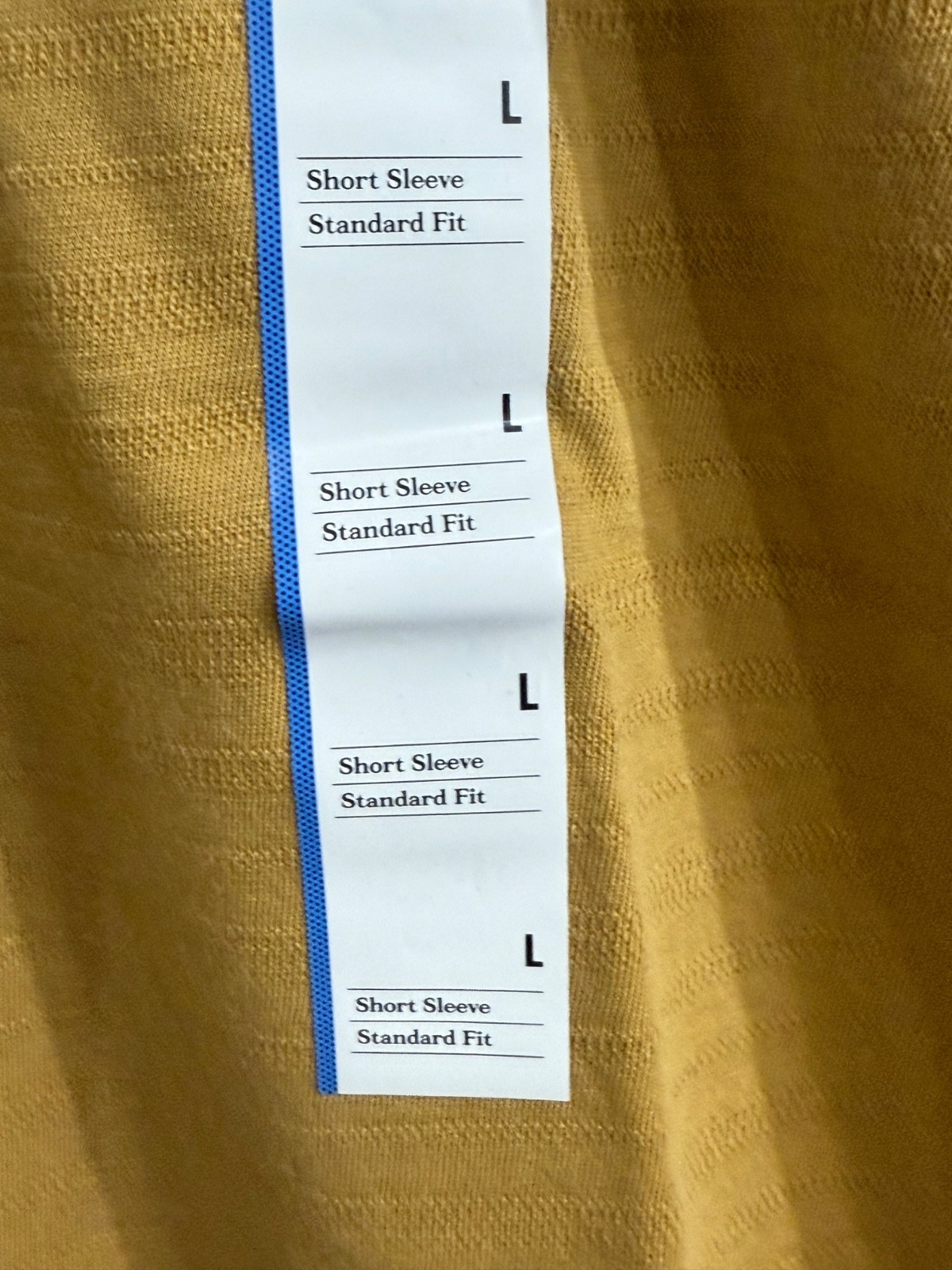 Goodfellow Co – Gold – Mens Short Sleeve T-Shirt – LARGE