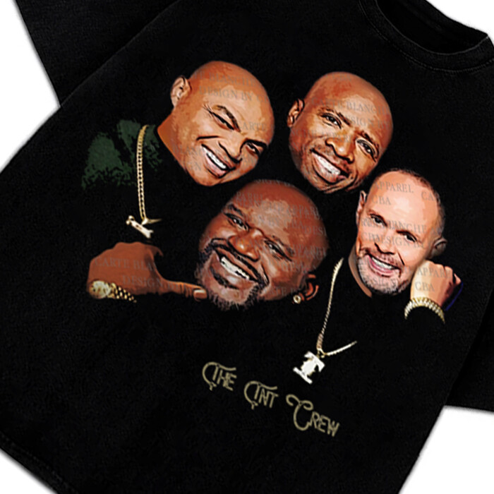 Charles Barkley Shaq Ernie Johnson Kenny Smith TNT Crew Last Dance Graphic Tee