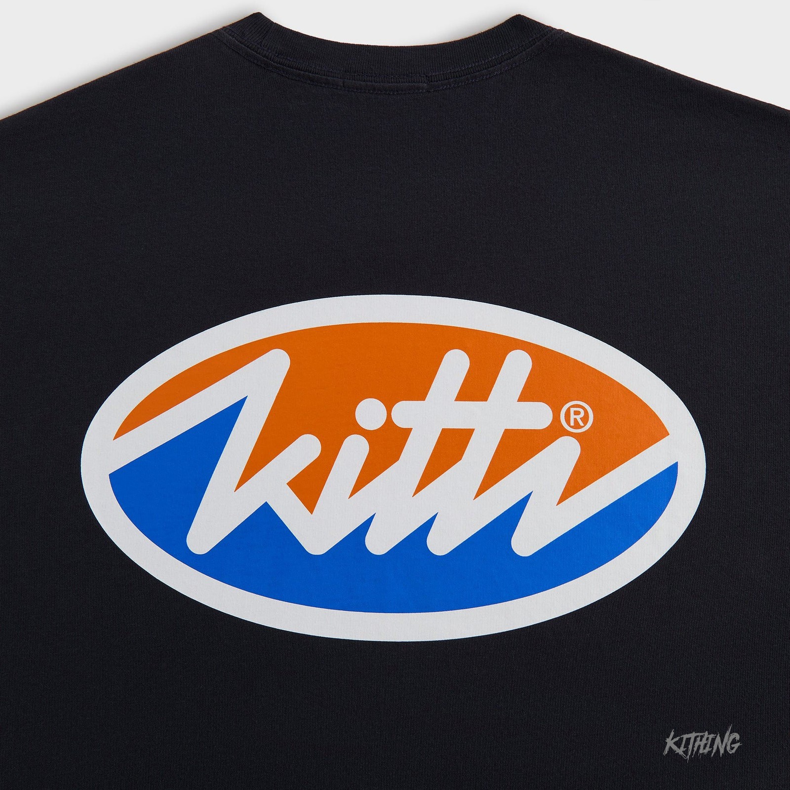 KITH 25SS Ellipse Logo Box Cotton Relaxed Tee Unisex
