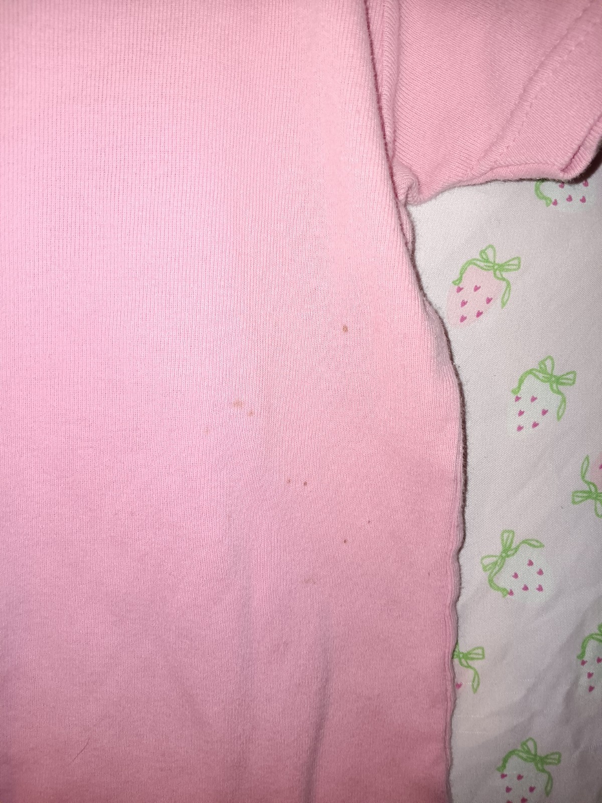 L.A.T Sportswear Pink Size L Crop Vintage Cute Monster Graphic T-Shirt