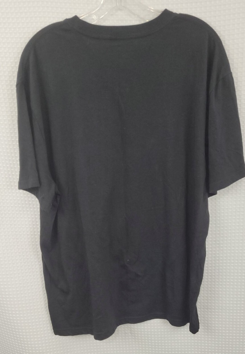 7 Eleven Black Slurpee T-Shirt NWOT Size XL Pink, Yellow, Blue S