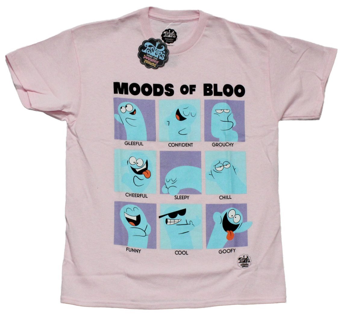 Foster’s Home for Imaginary Friends Mens T-shirt – Moods of Bloo Pics