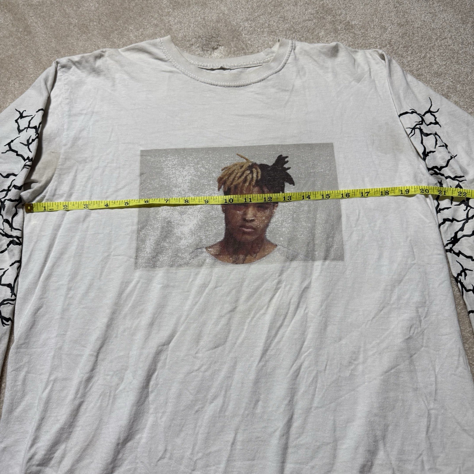 XXXTentacion Revenge Shirt Mens M / L Rap Hip Hop Graphic Long Sleeve THRASHED