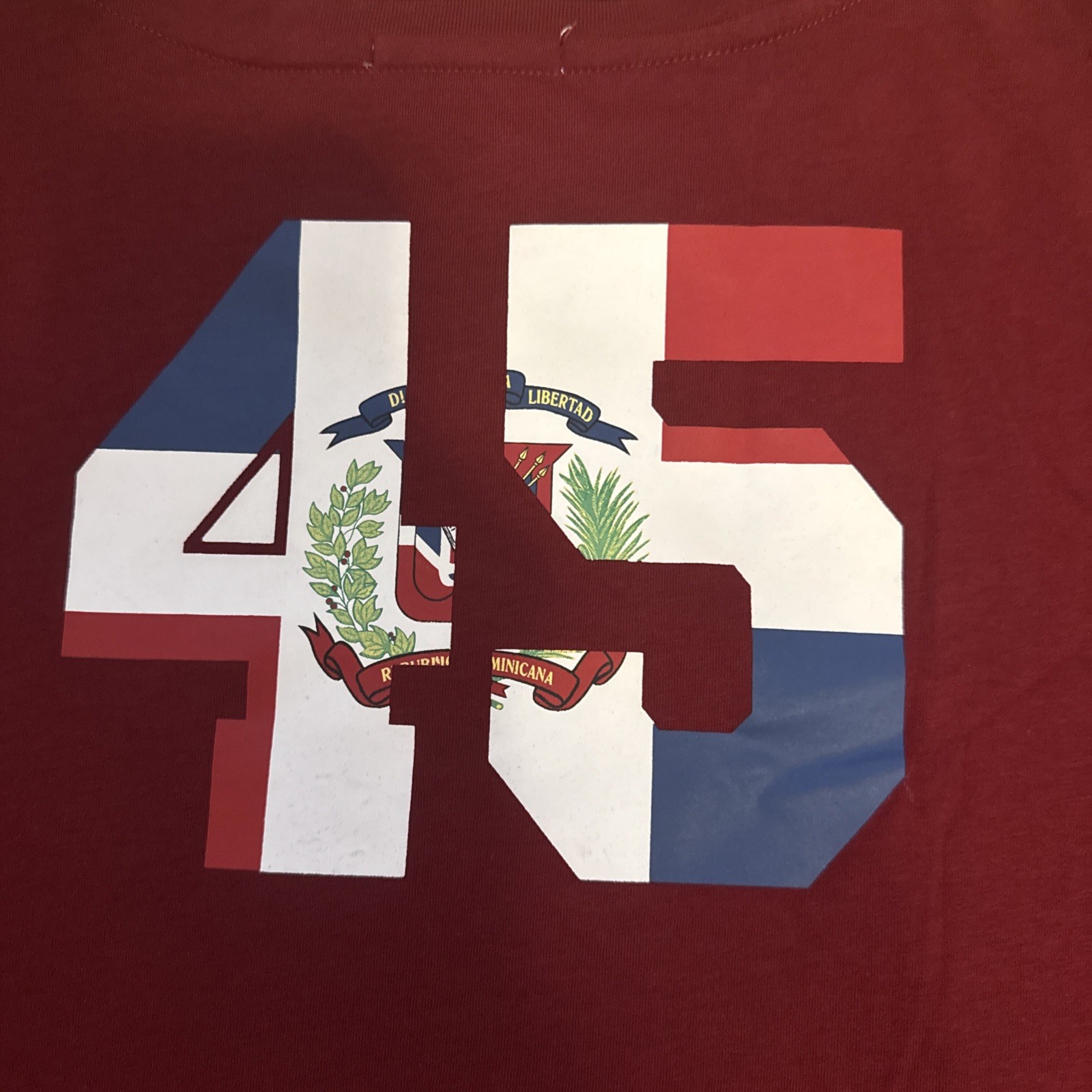 Club Med 45 Punta Cana Dominican Republic Blue Shirt Men’s size XXL Red 2XL