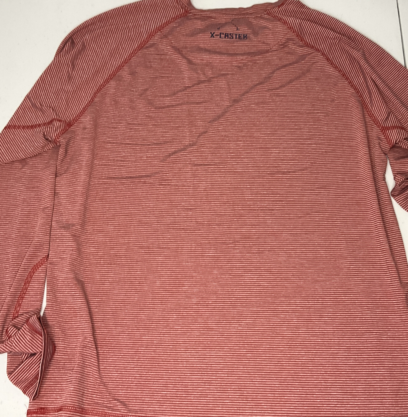 X-Caster Shirt Mens XL UPF 50+ Sun Protection Long Sleeve Fishing Camping Crew