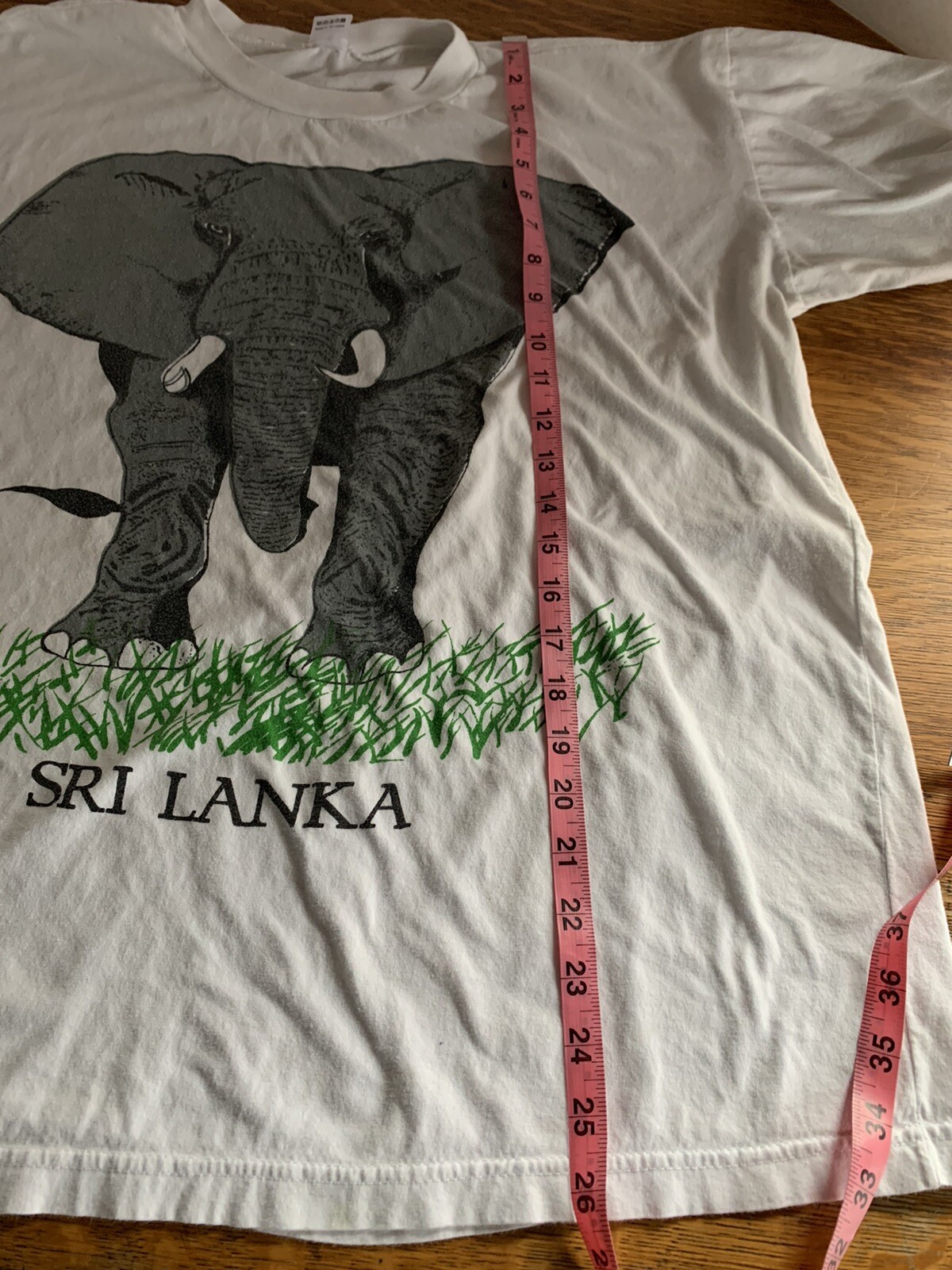 Sri Lanka Elephant TShirt Adult XL Safari Wildlife Gentle Giant Tourist Nature
