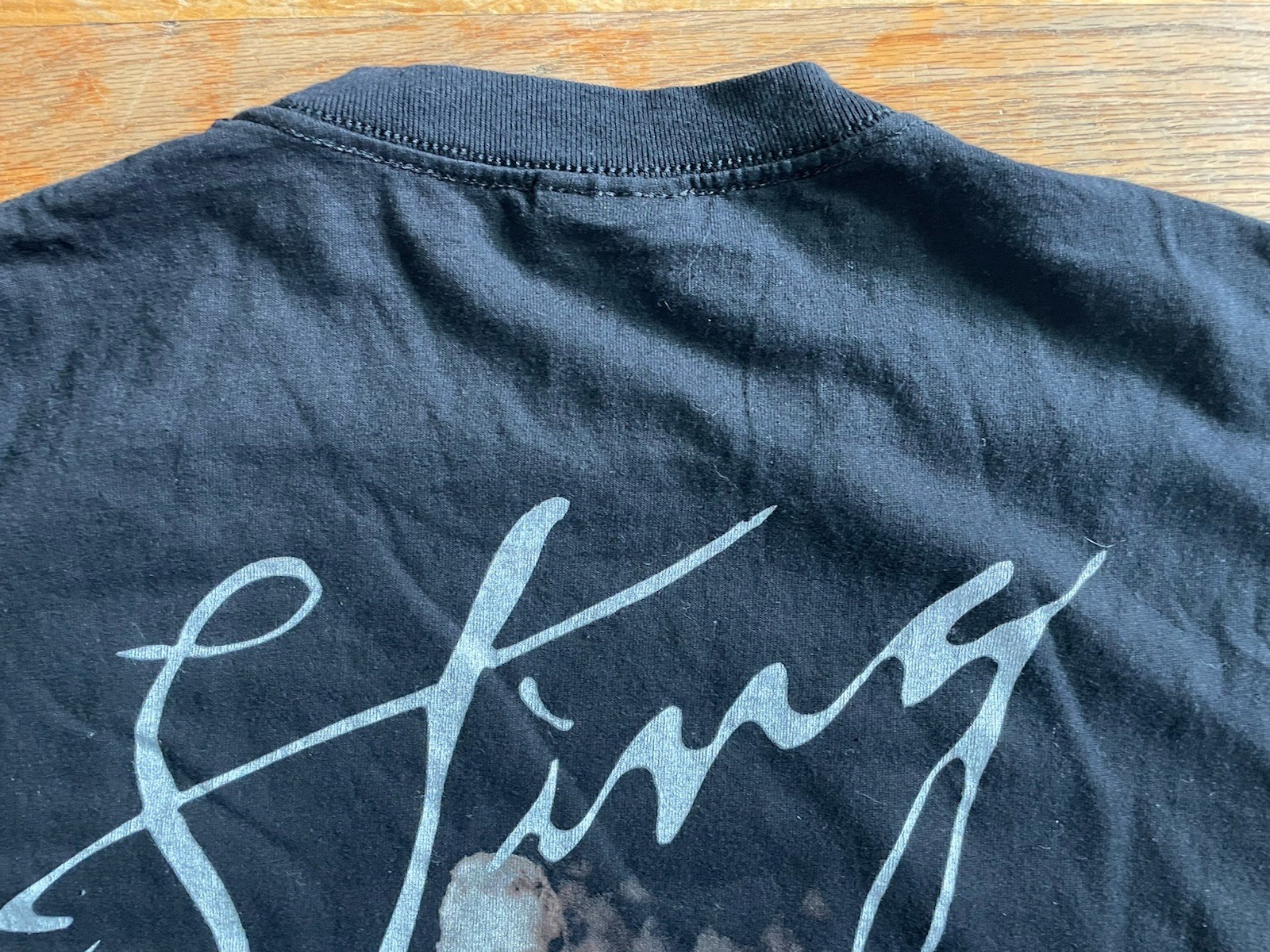 NWOT VTG 2004 Sting Annie Lennox Sacred Love World Tour Shirt, Men’s L, New Wave