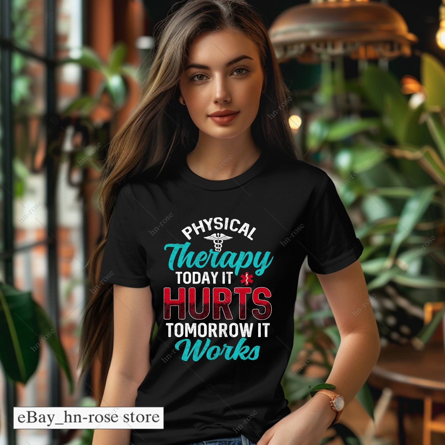Physical Therapy Today It Hurts Gift Physical Therapist T-Shirt Physiotherapy