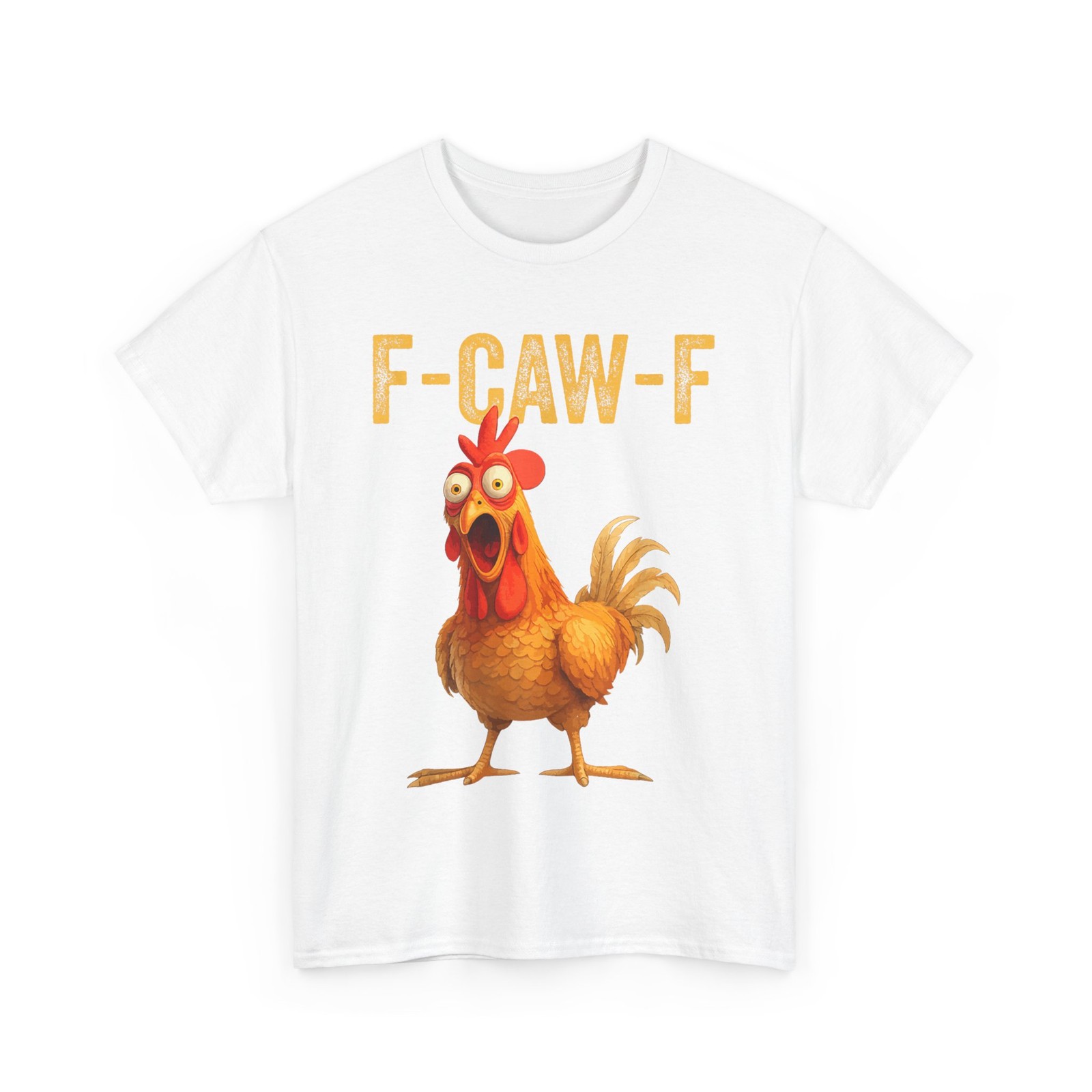 Funny F-Caw-F Chicken Shirt, FCAWF Chicken Women Men Humor Shirt