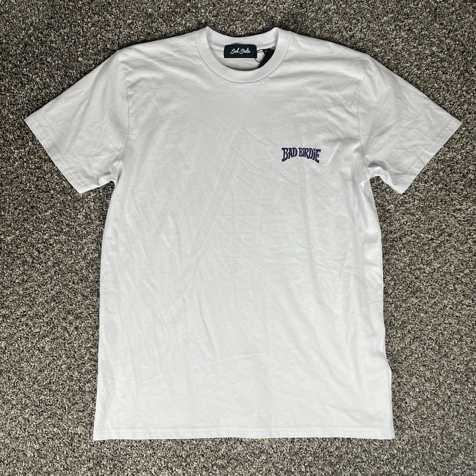 Bad Birdie Bad Day Graphic Tee Golf Men’s Size Large in Lilac NEW