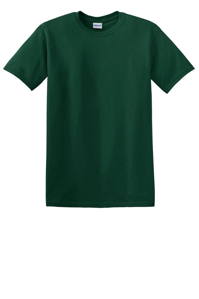 6 Pack Gildan 5000 Men’s T-Shirt Heavy Cotton Short Sleeve Plain Blank Tee S-3XL