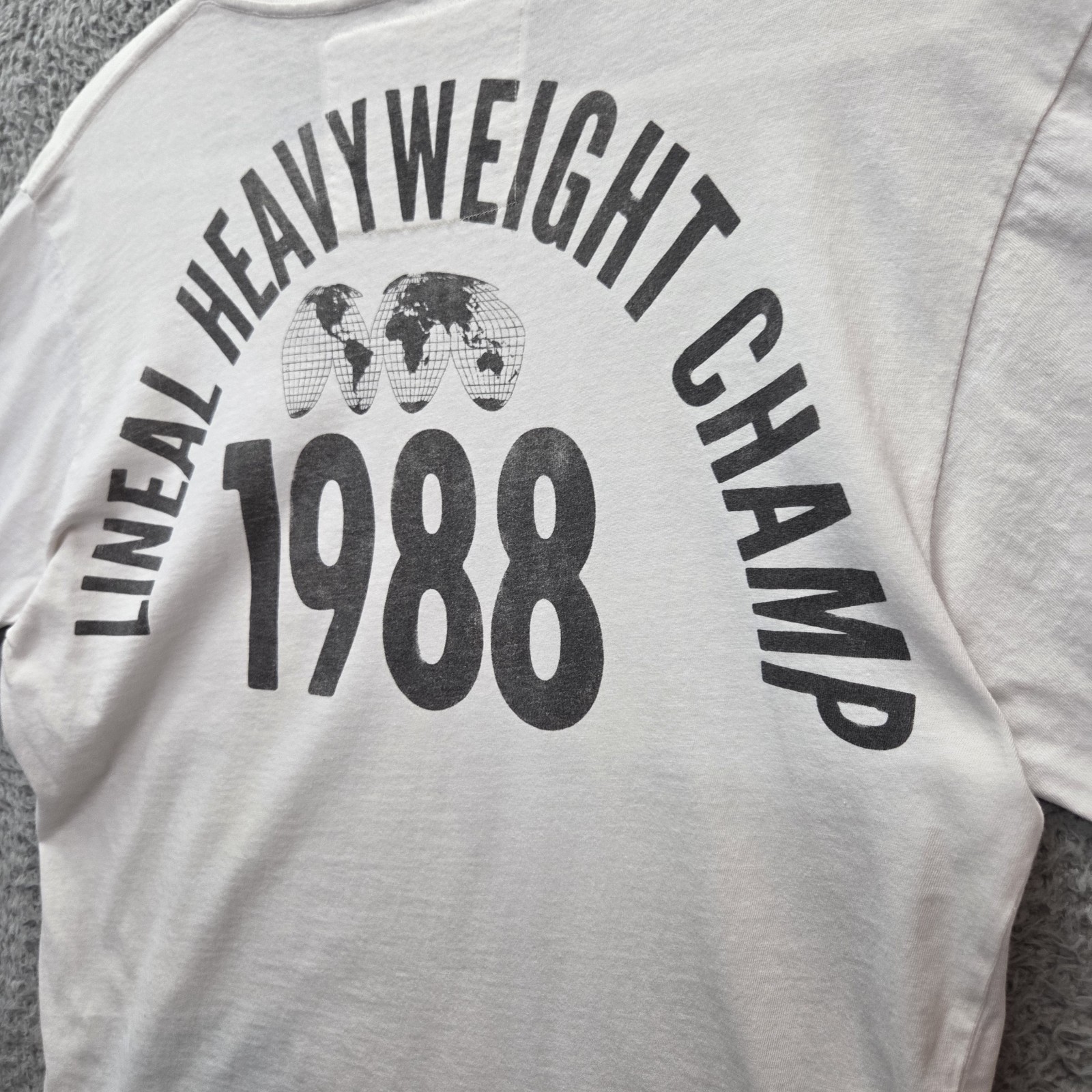 MYTH Size Medium Roots of Fight Iron Mike Tyson CHAMP Shirt 1988 Bloodlines RARE