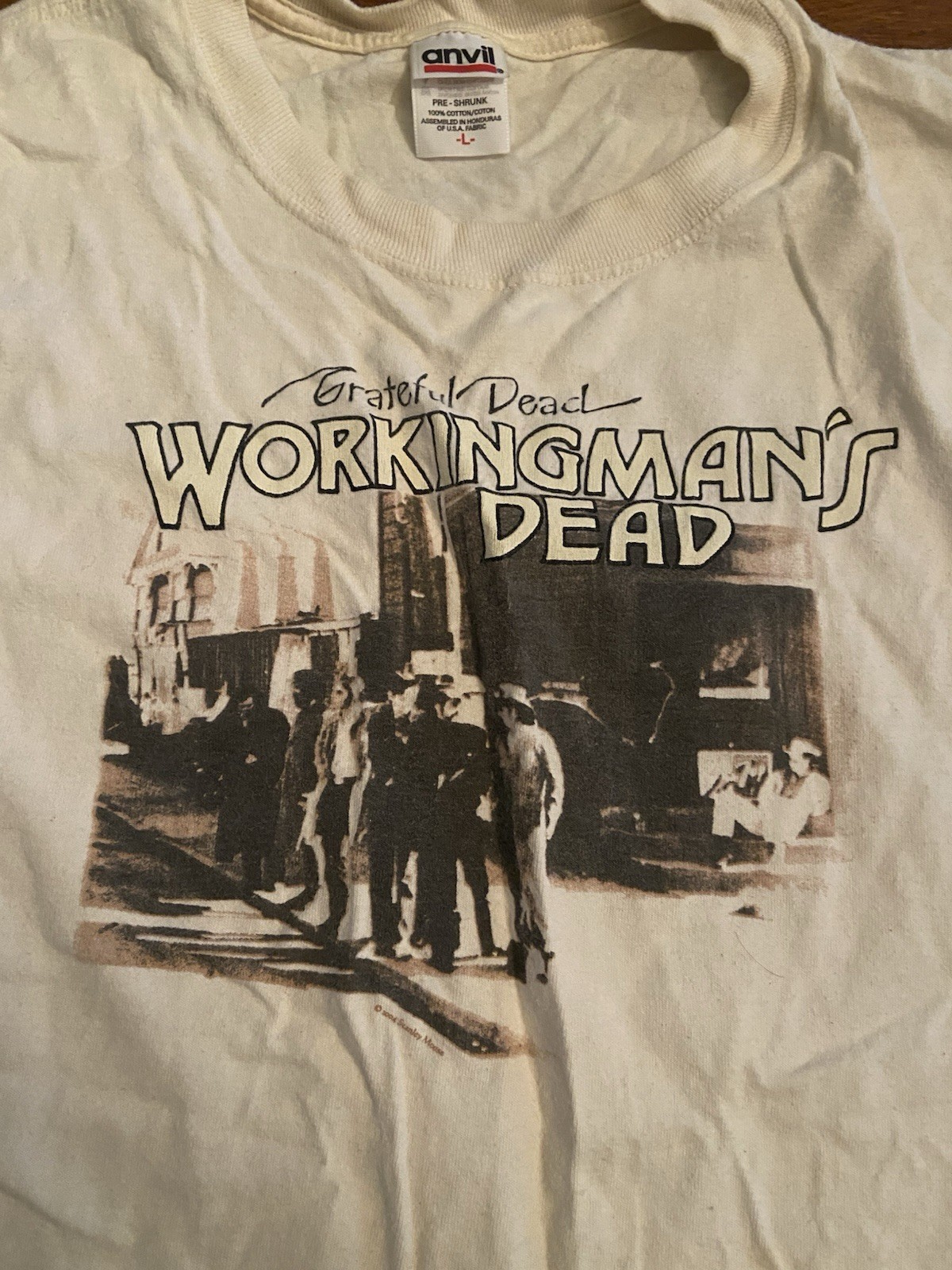 Working Man Dead’s Shirt Anvil L