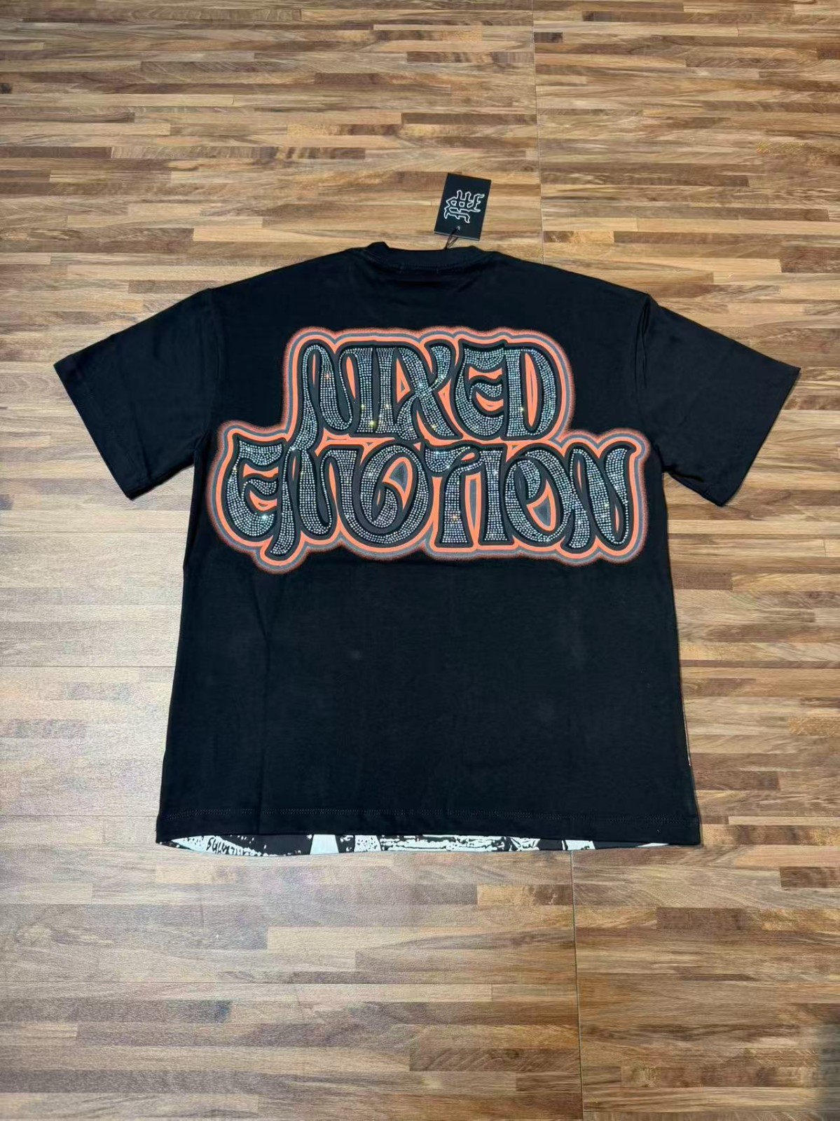 Mixed emotions tee shirt Black