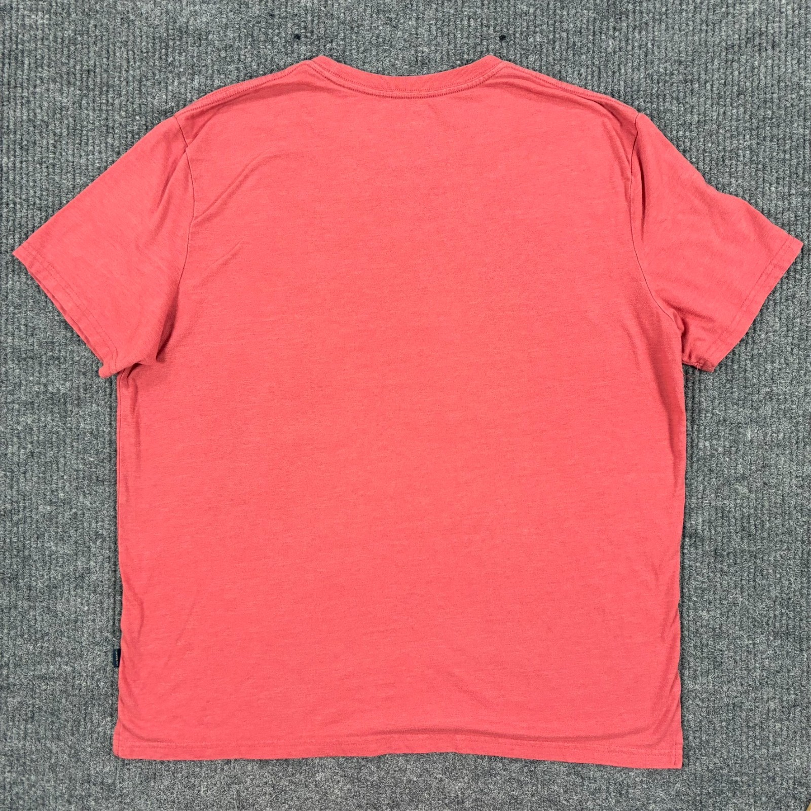 Lucky Brand Mens XL Coral Heather Crew Neck Short Sleeve Casual T Shirt
