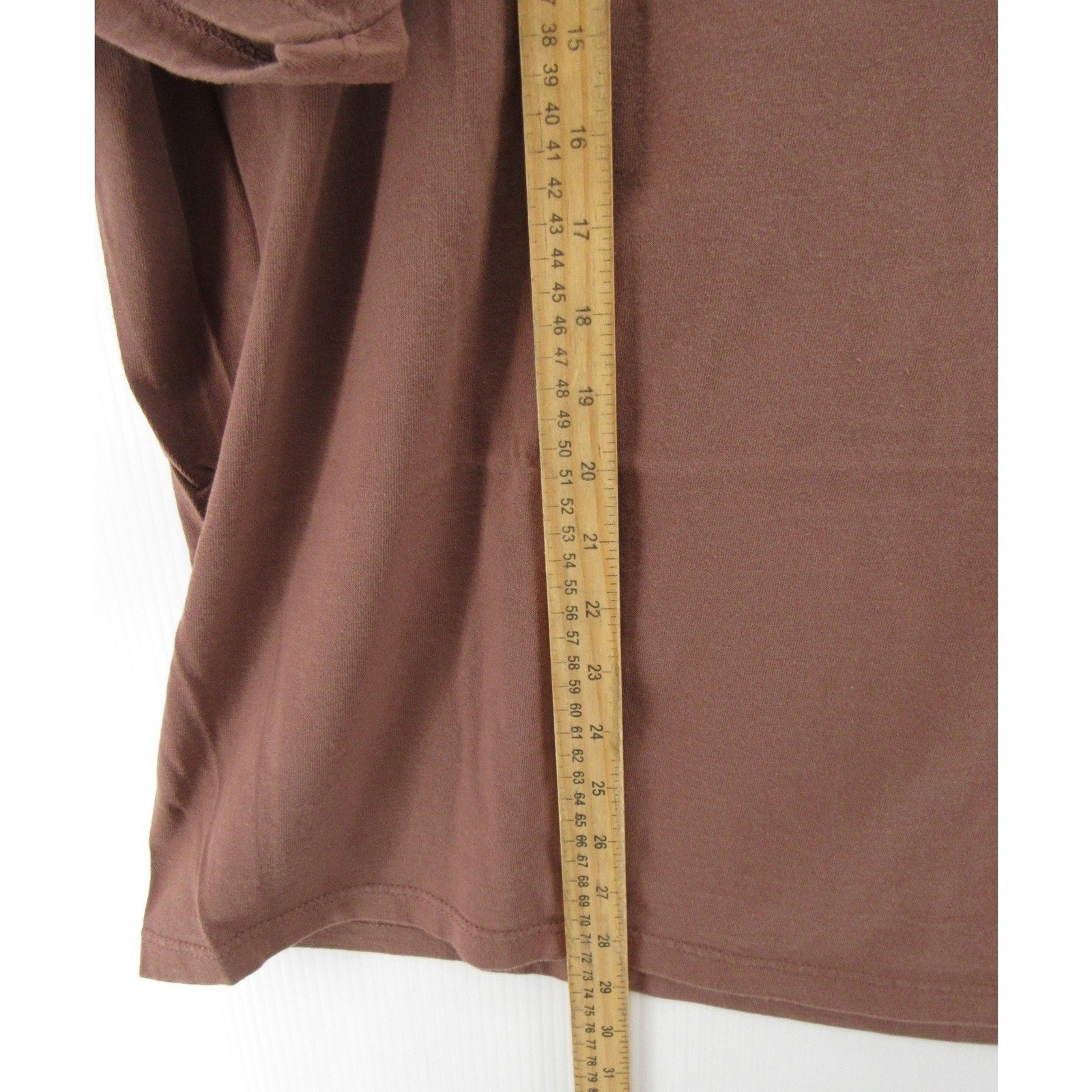 VINTAGE Patagonia Shirt Men XL Brown Beneficial T Graphic Organic Cotton Y2K