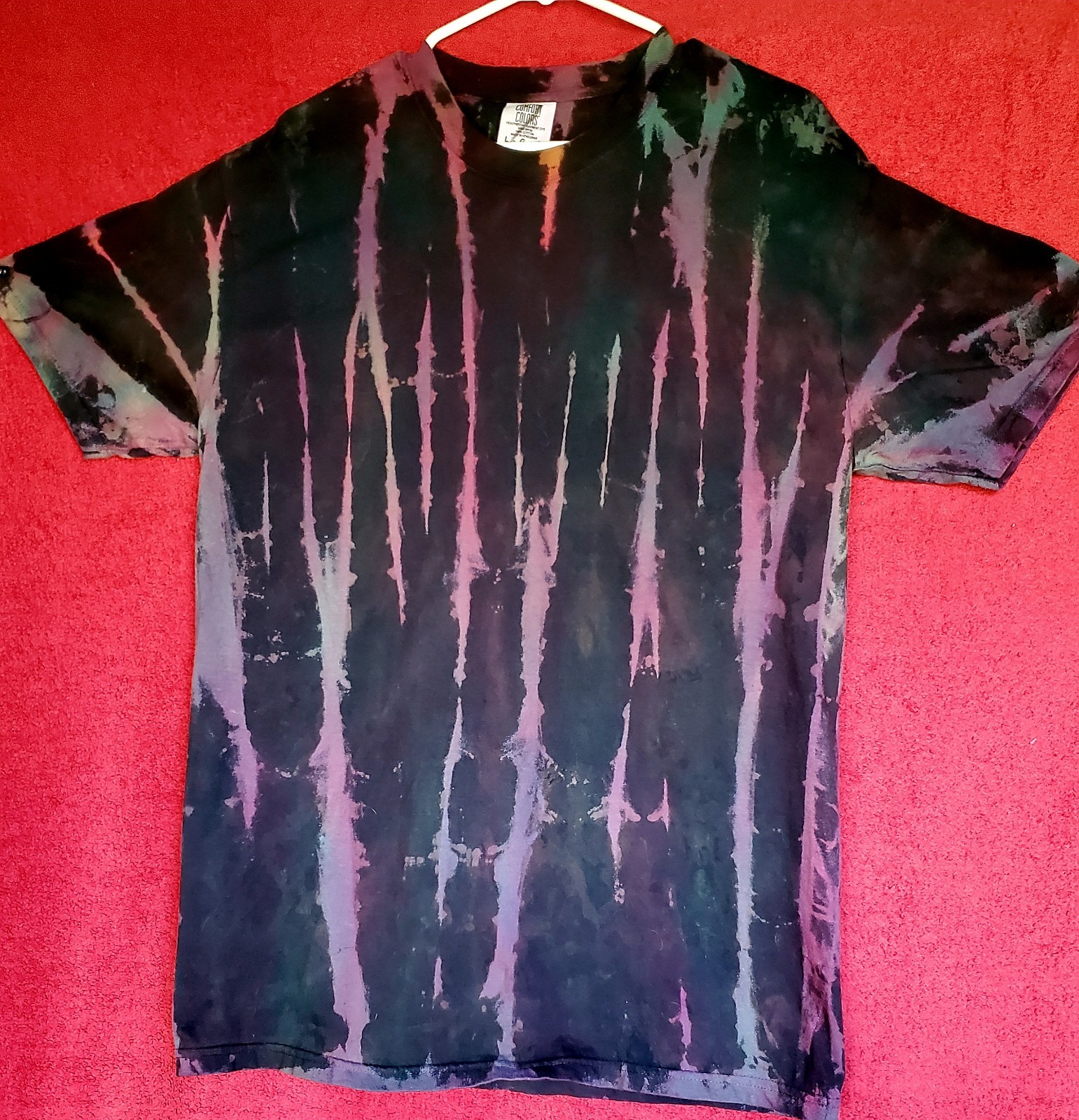 GILDAN SIZE LARGE 100% Cotton Tye Dyed Shirt Pre-washed WON’T FADE VERY SOFT