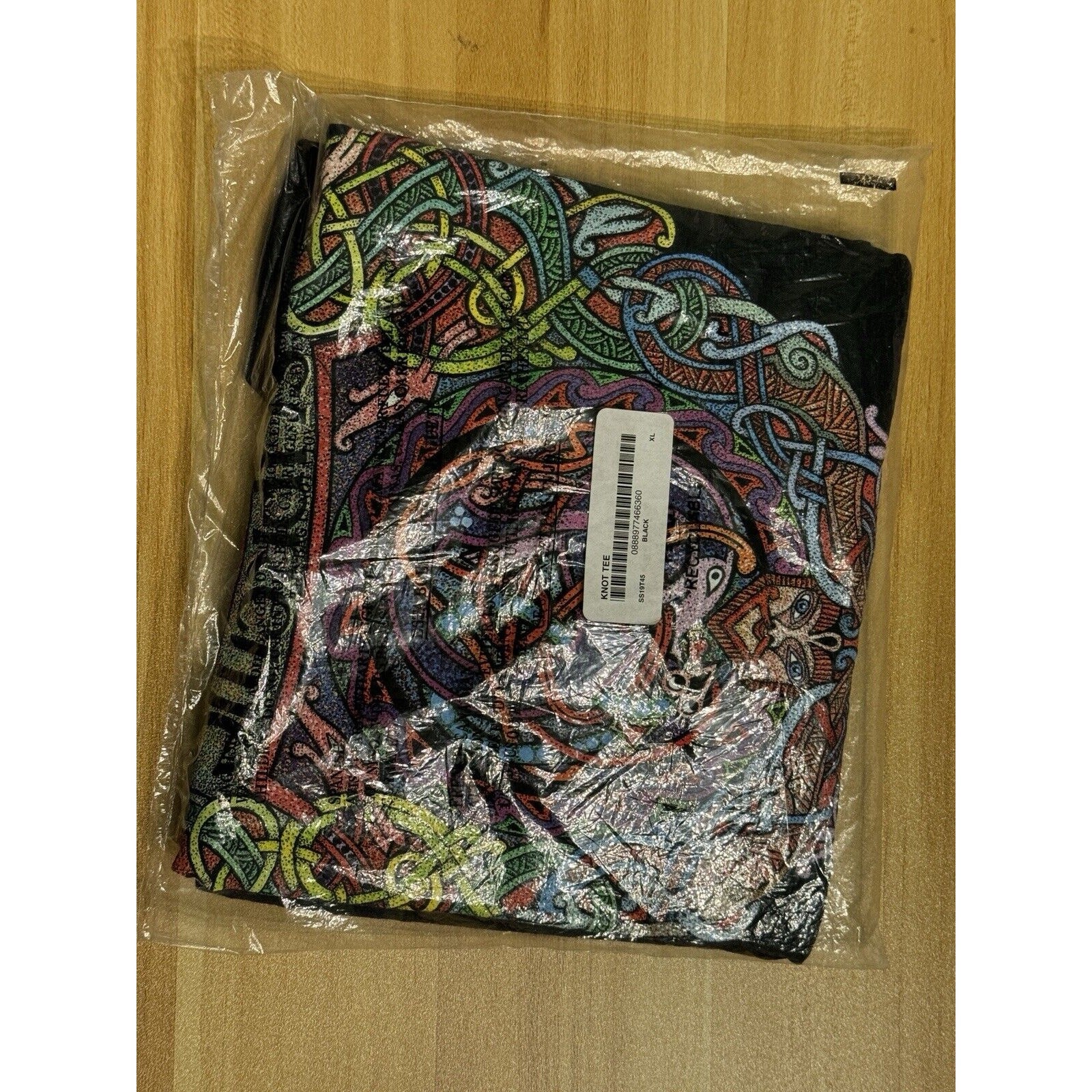 Supreme Knot Tee in Black SS19 Dead-stock/ celtic insignia artwork logo XL NEW!!