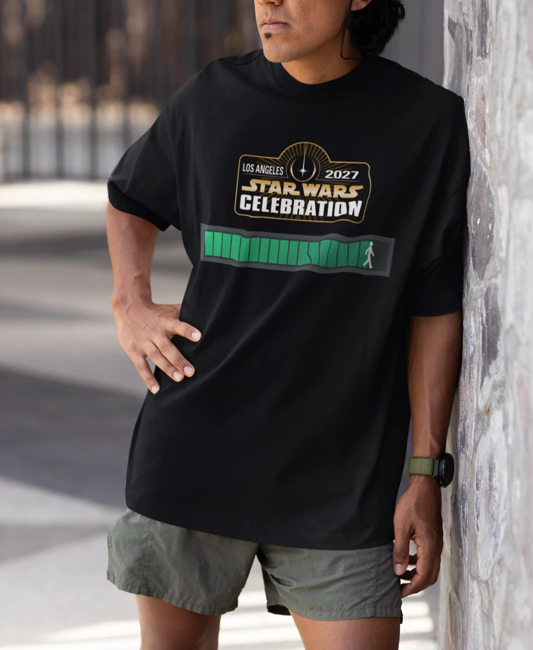 Funny 2027 Star Wars Celebration Shirt, star wars celebration 2027 walking man