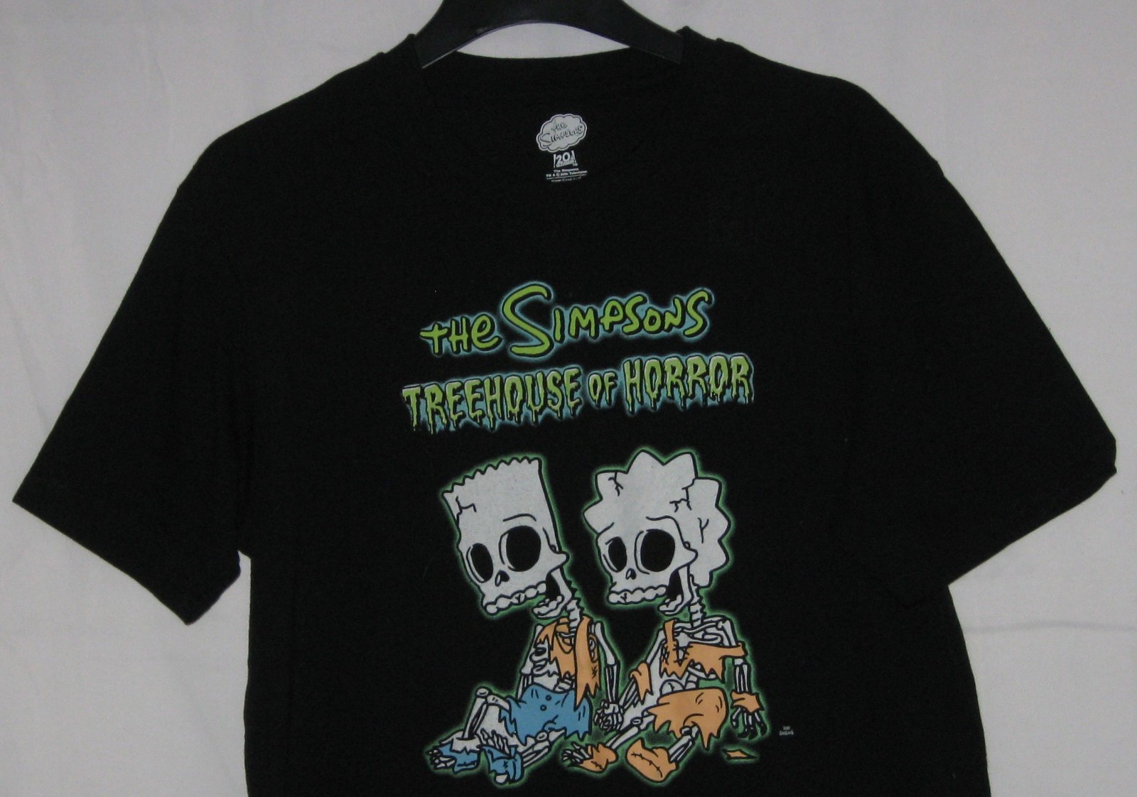 The Simpsons Men’s T-Shirt Sz L Treehouse Of Horror