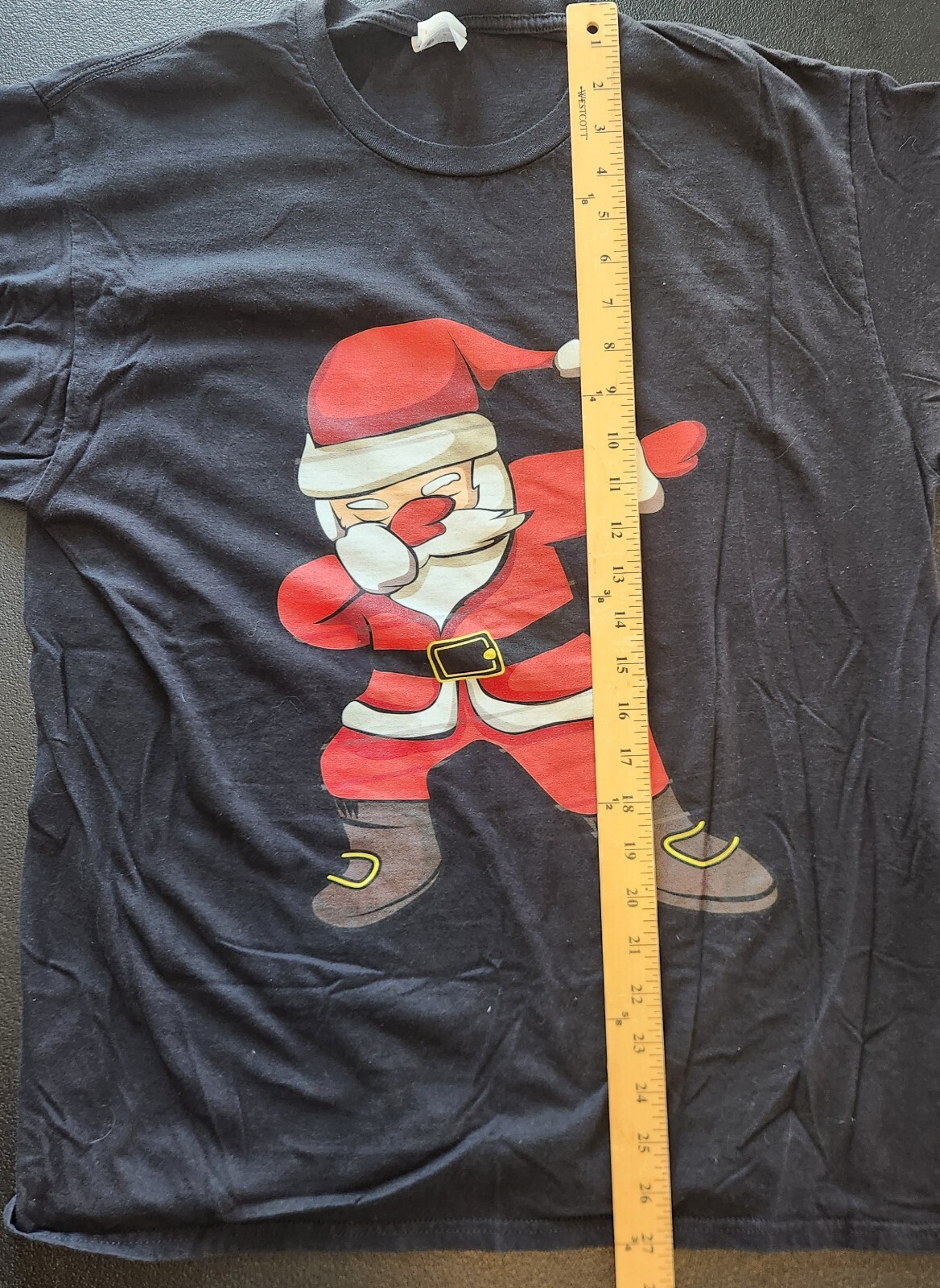 Dabbing Santa Claus Christmas T-Shirt Unisex Funny Xmas Dab Dance T-Shirt Large
