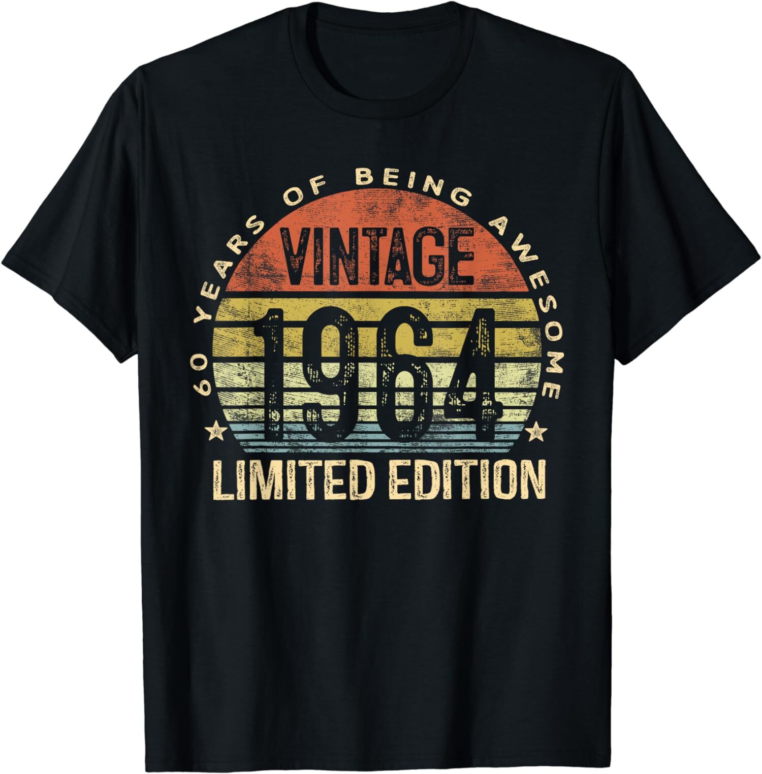 60 Year Old 1964 Limited Edition 60th Birthday Gift Unisex T-Shirt