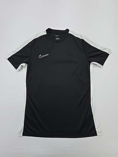 NIKE Men’s Dri-FIT Black/White Slim Fit T-Shirt L/G Performance Size Large/G