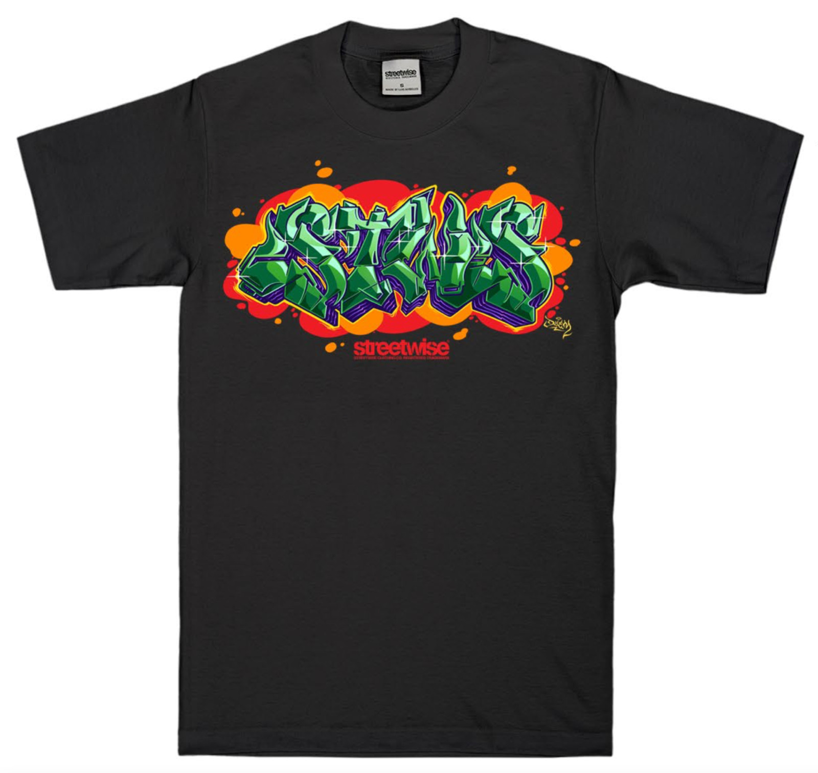 Streetwise Duem Graphic T-Shirt Black M-L-XL-2XL-3XL-4XL-5XL