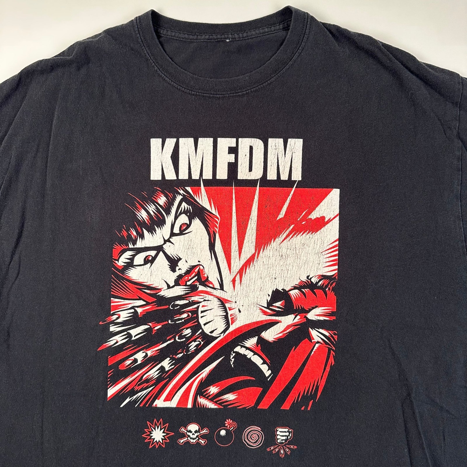 1-Sided KMFDM Band Shirt All Size Unisex II32