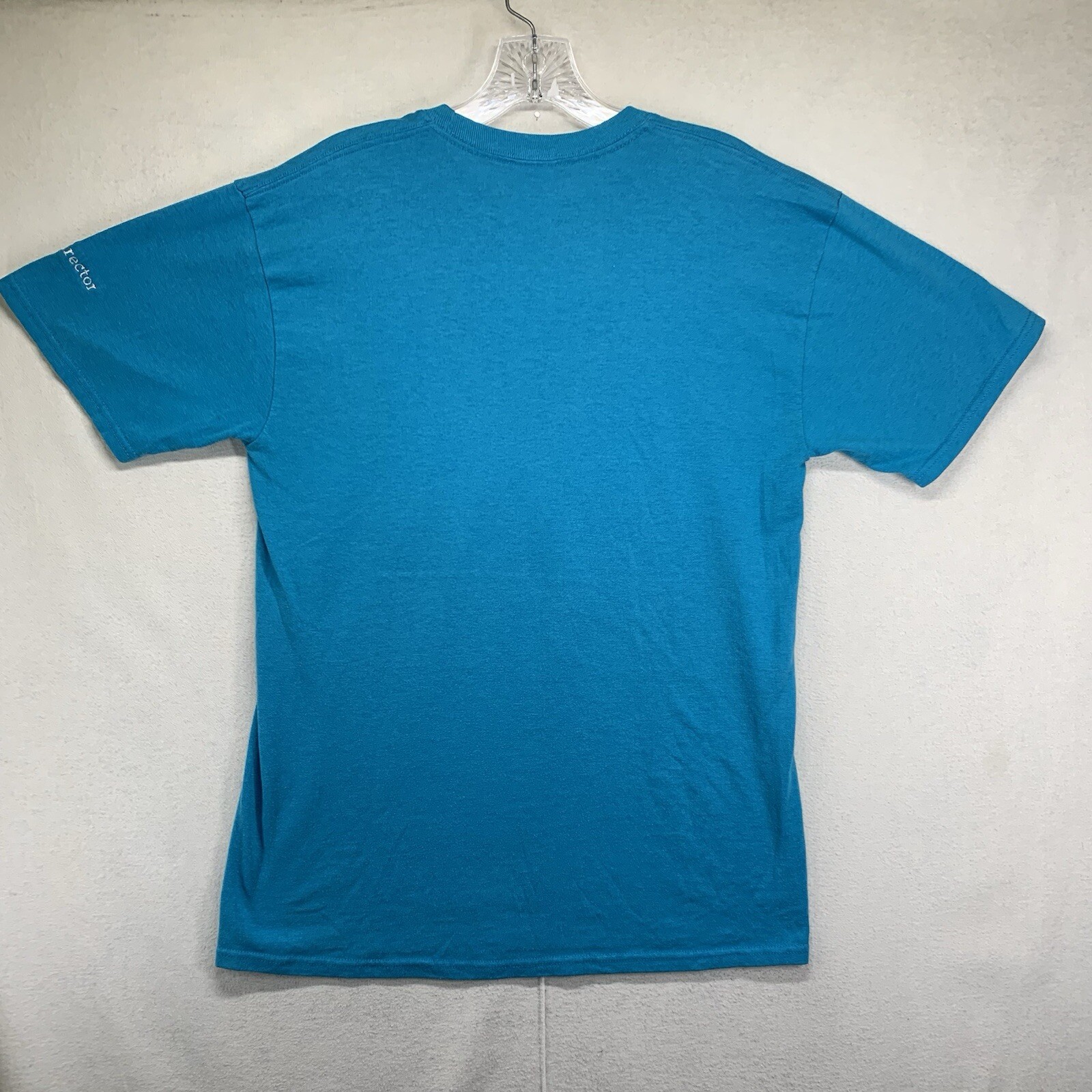 Vintage Blue T Shirt Mens Size Medium Edinburg Dolphins Adventurer Club Director