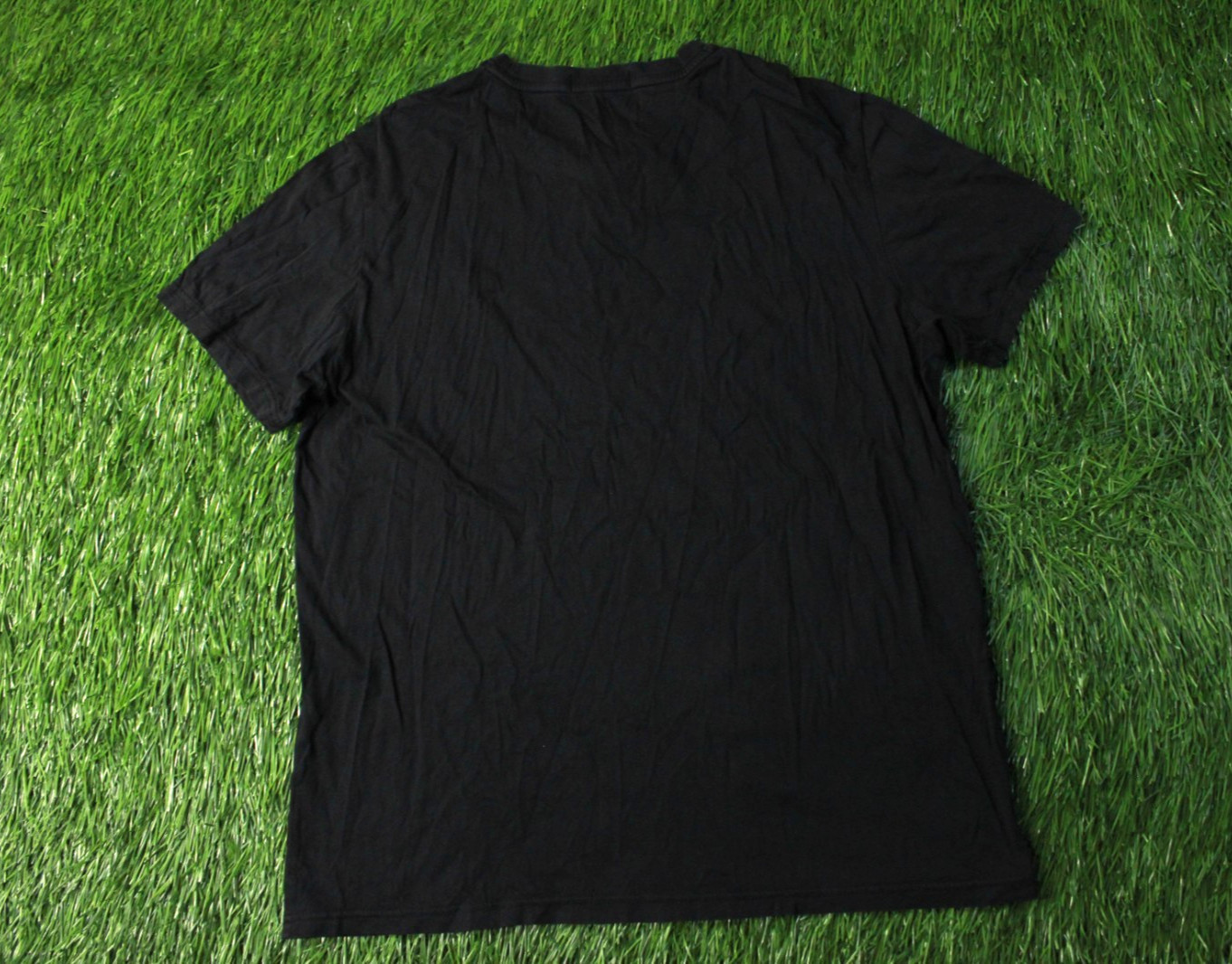 FRED PERRY ORIGINAL MEN CASUAL SHORT SLEEVE SHIRT T-SHIRT JERSEY SIZE L LARGE