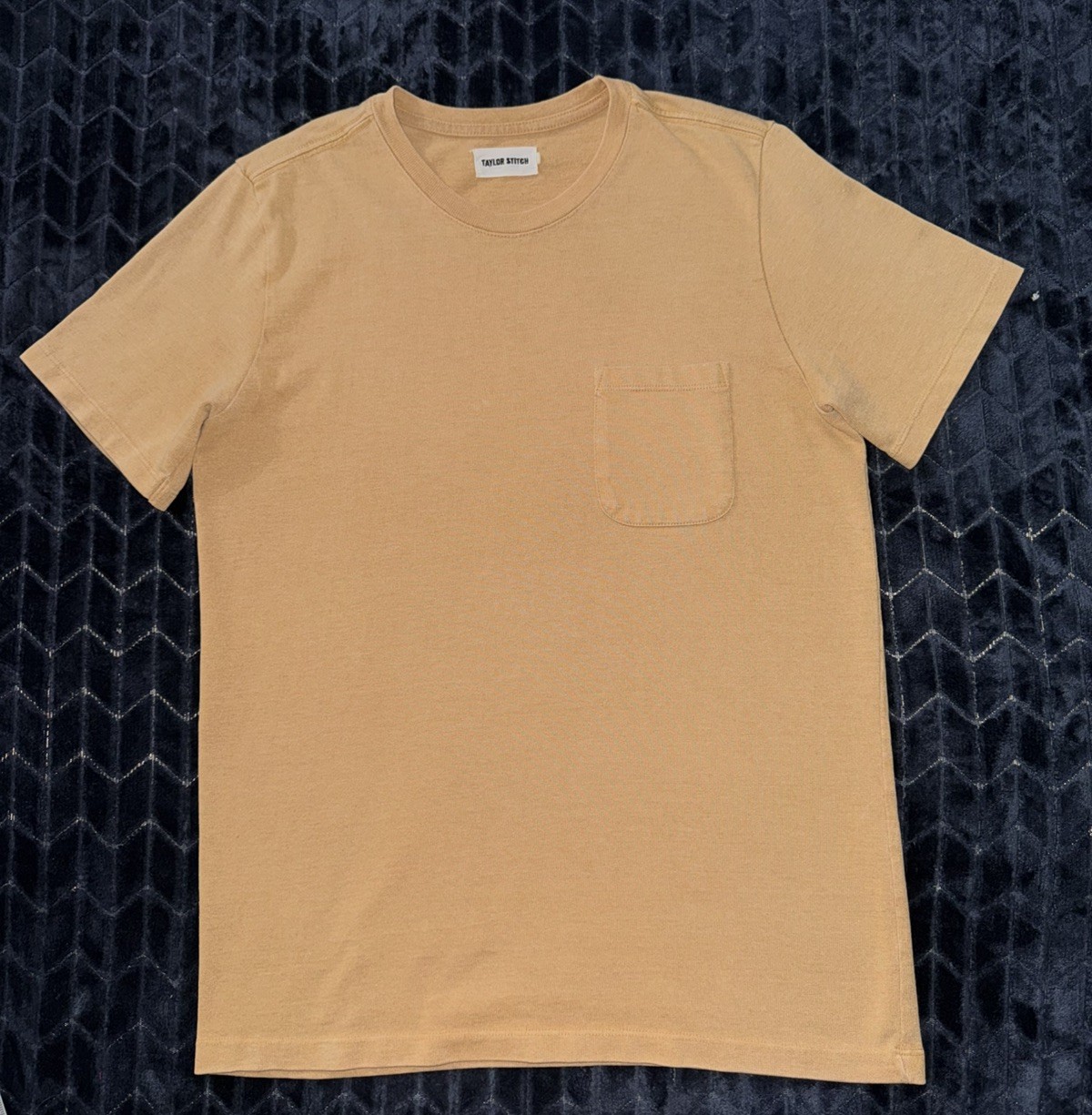 Taylor Stitch Men’s Crewneck The Heavy Bag Tee Front Pocket Sz 38