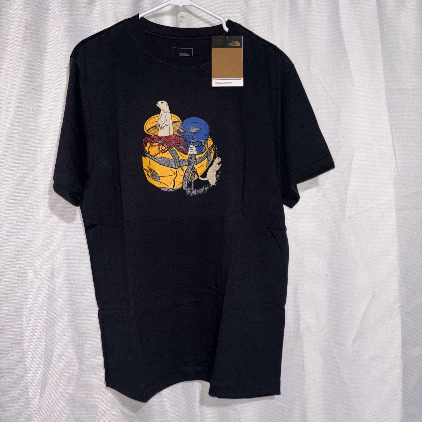 The North Face World Wanderer Short Sleeved Graphic T-Shirt Men’s Size M