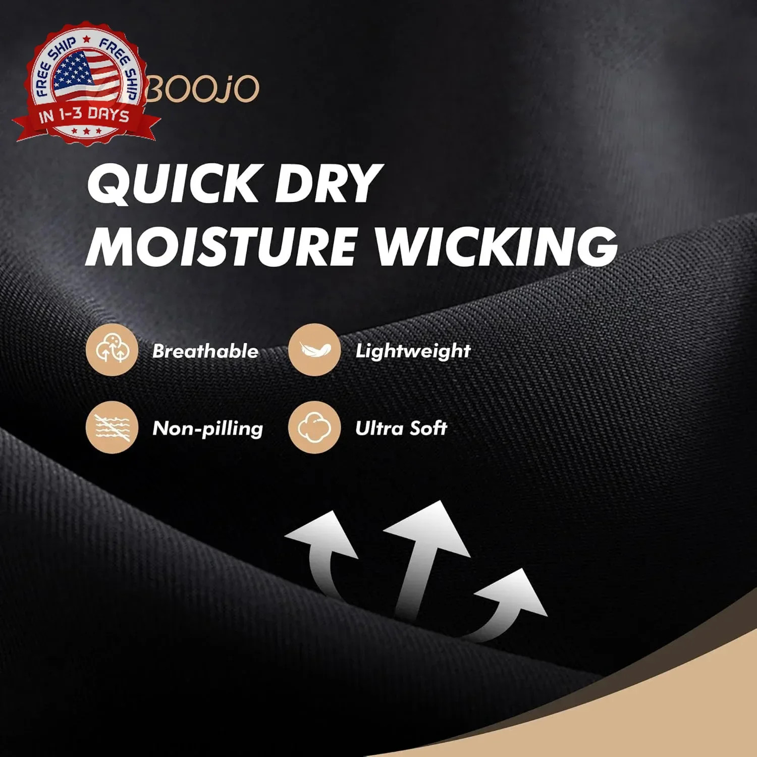 4 Pack Long Sleeve Shirts for Men – Quick Dry Moisture Wicking Sun Protection Ts