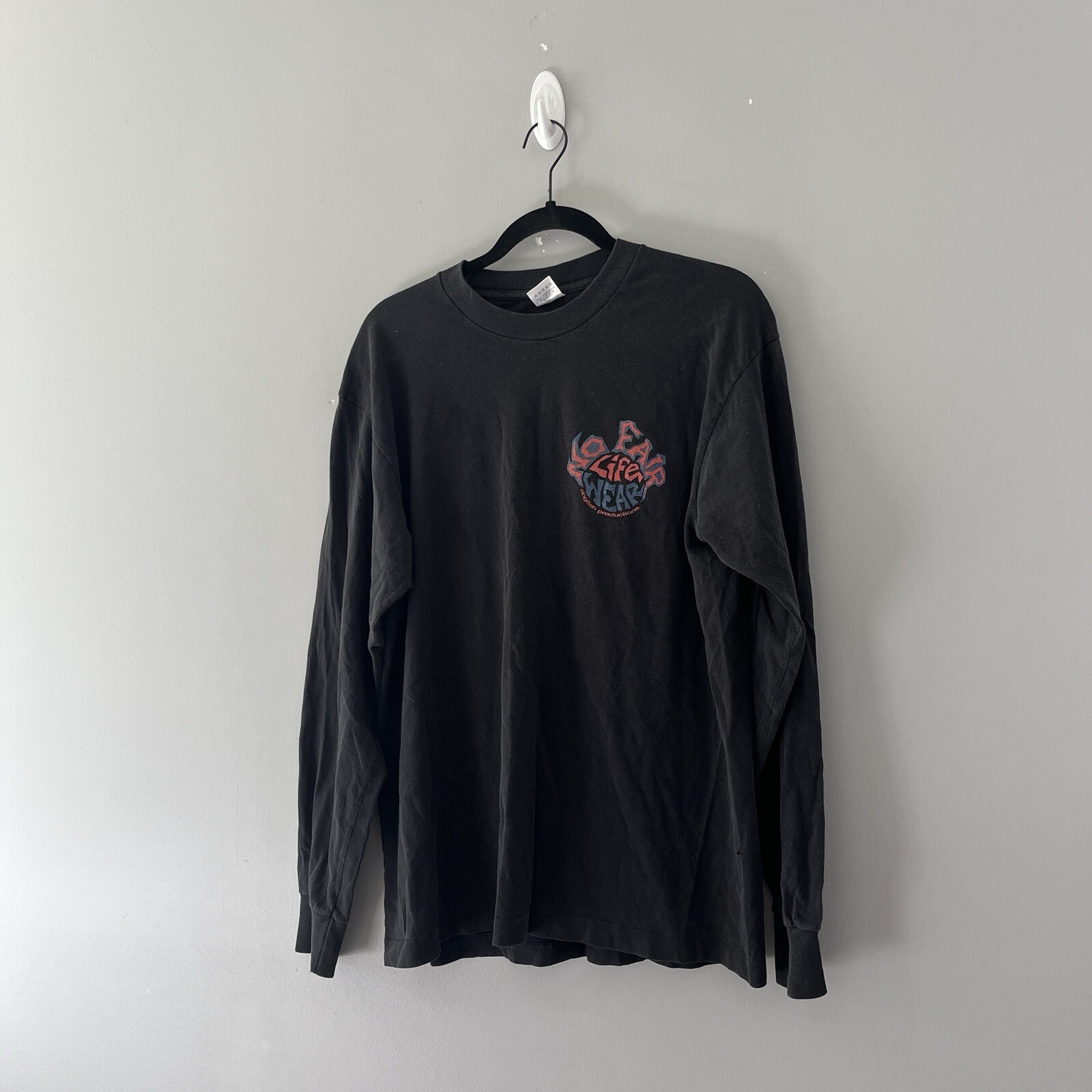 Vintage No Fear Long Sleeve T-shirt I Funny Cotton Size XL