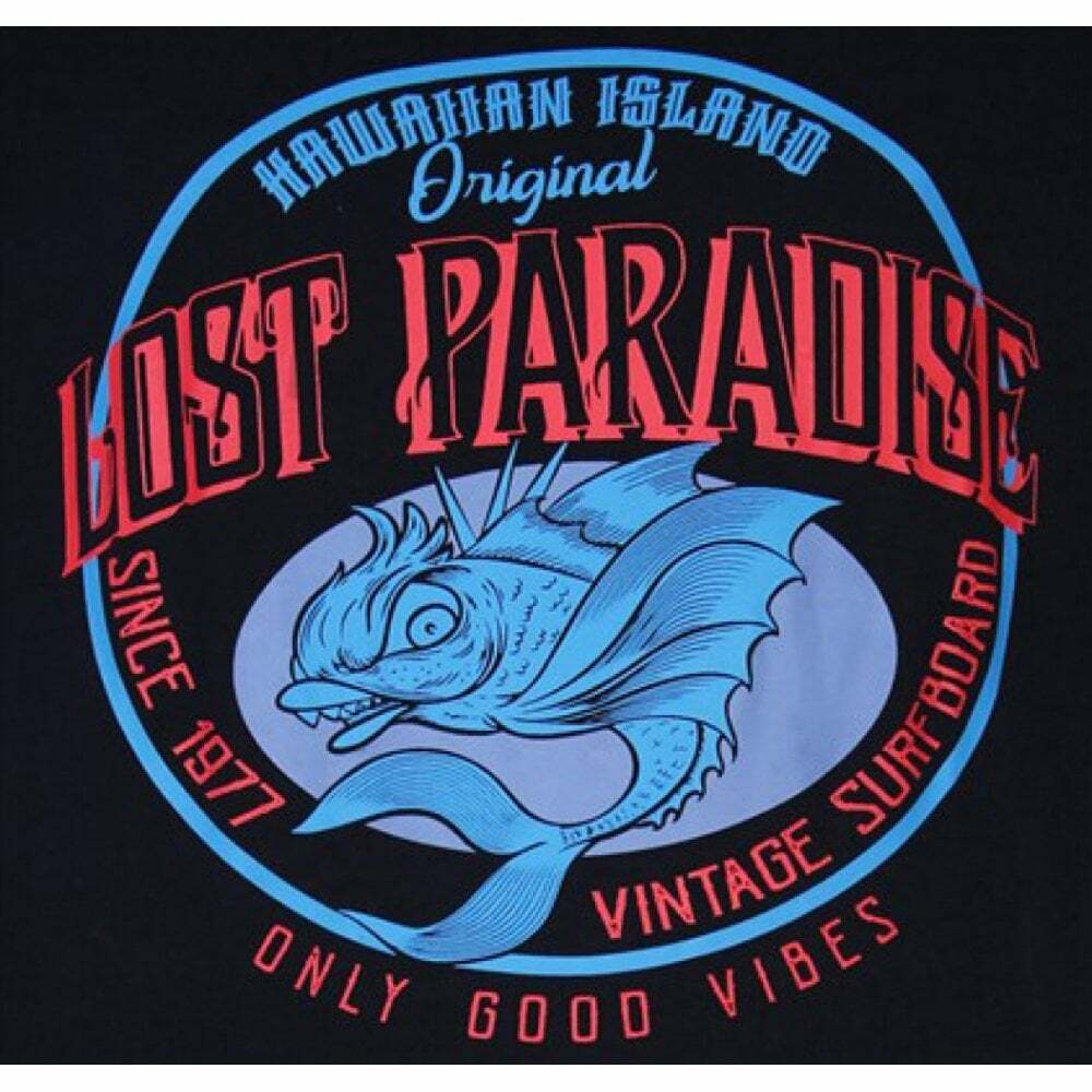 ESPIONAGE NAVY LOST PARADISE PRINT T329 TEE SHIRT 2XL3XL4XL5XL6XL7XL8XL