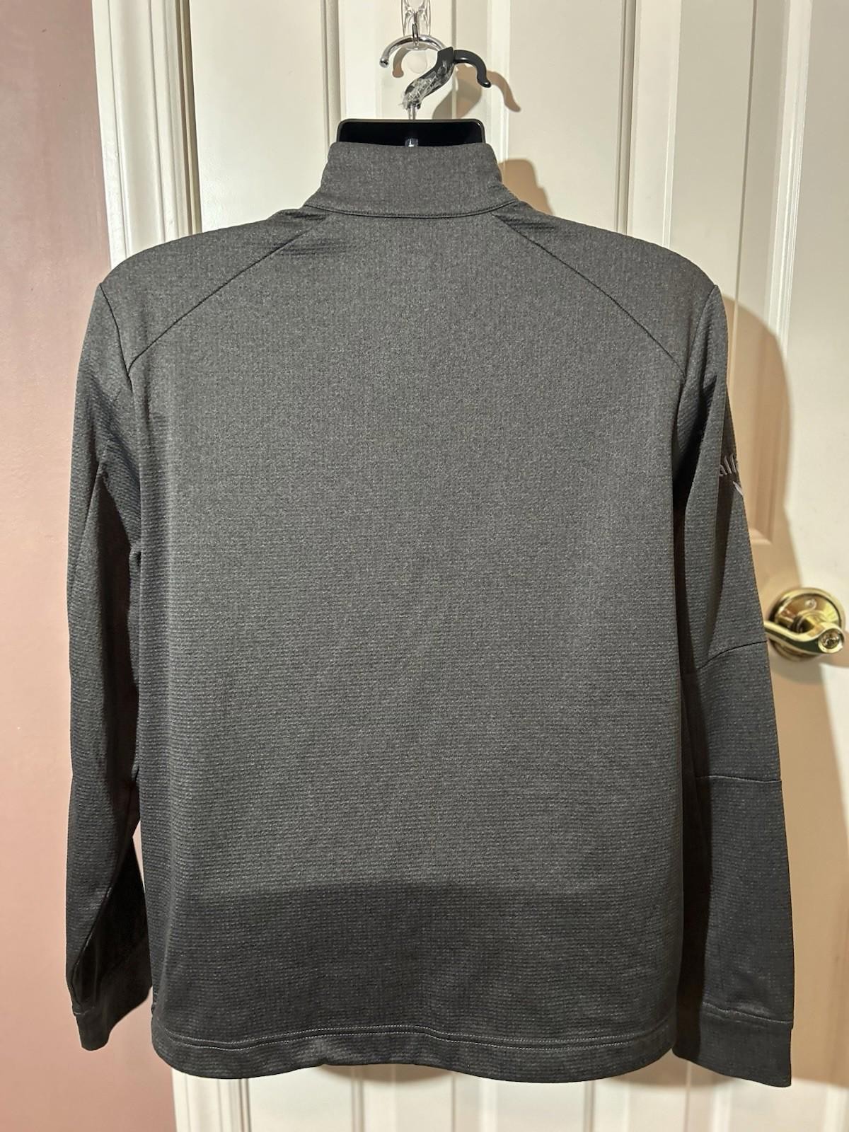 Callaway Weather Series 1/4 Zip Pullover Torrey Pines Mens Small Polyester