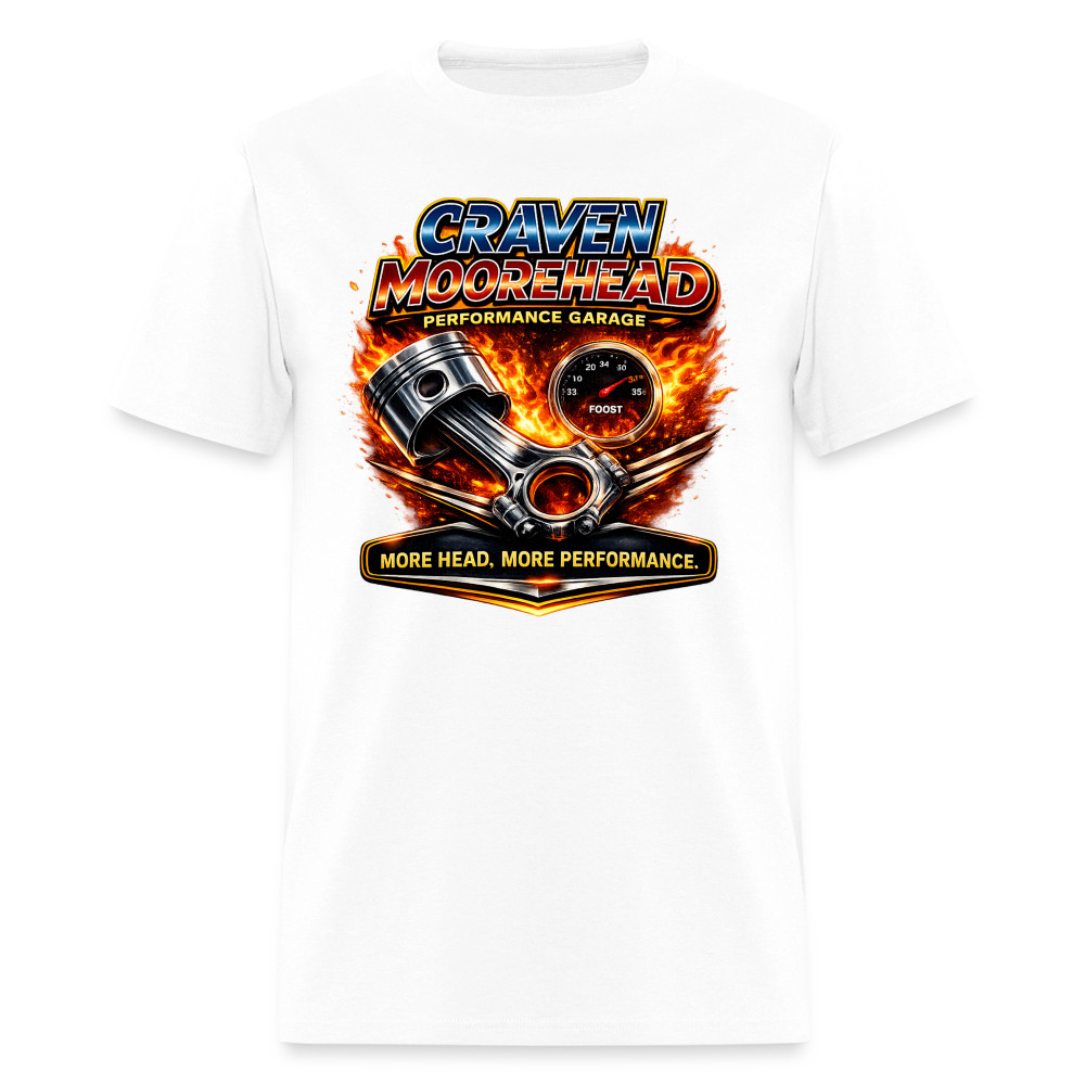 Craven Moorehead Performance Garage Funny Adult Humor T-Shirt