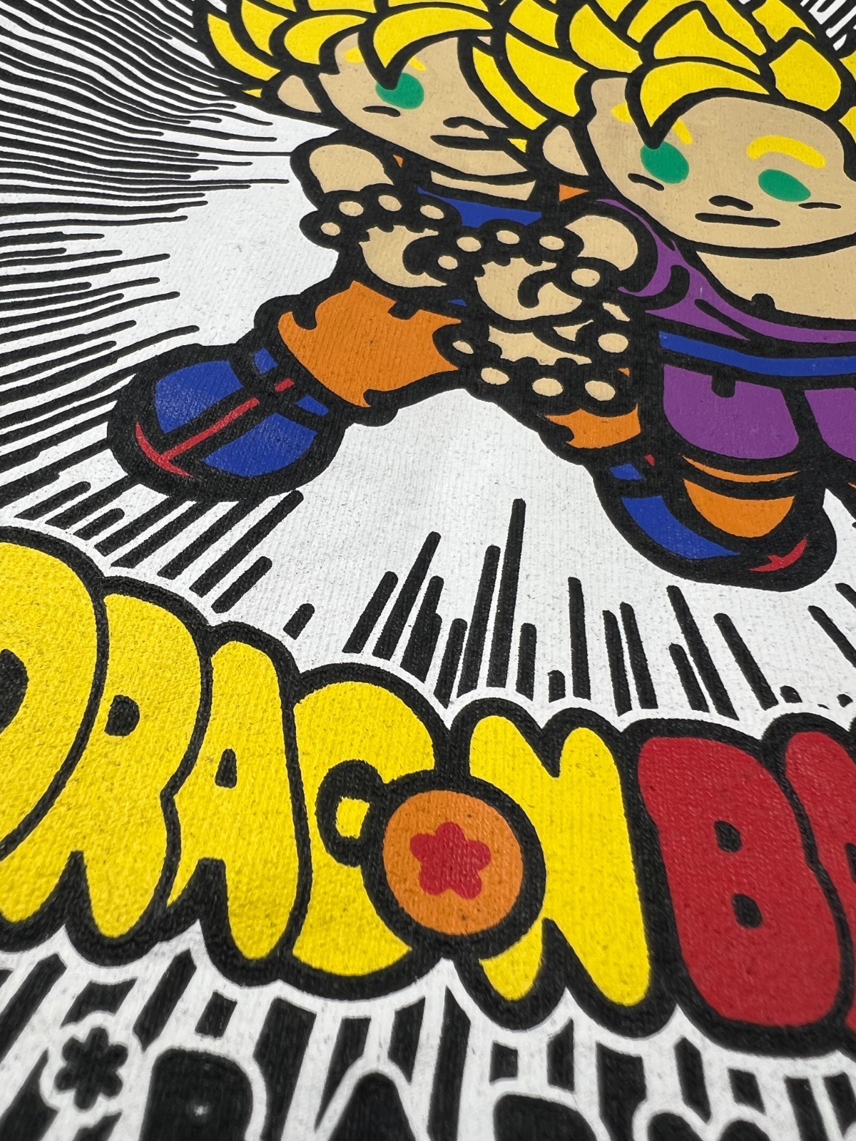 BAPE Dragon Ball Z Baby Milo T Shirt Mens XL Black A Bathing Ape Japan Rare