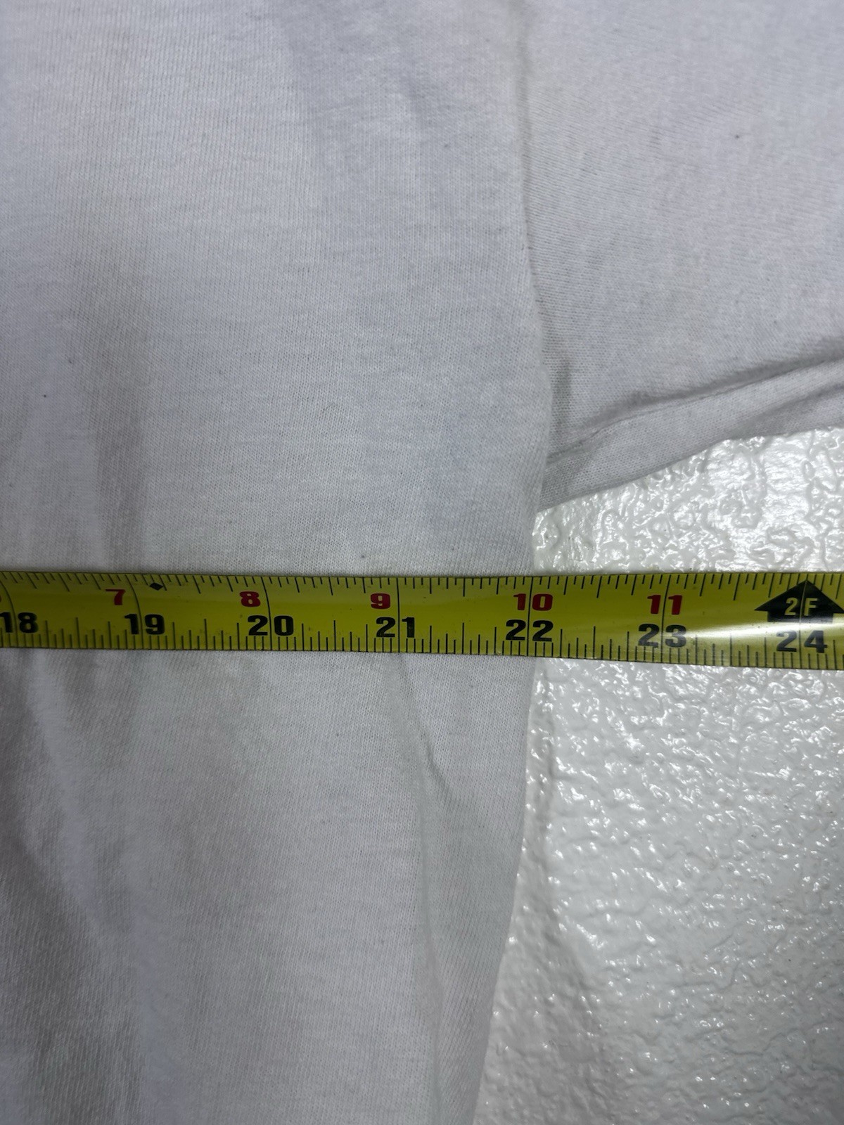 Cal Pac Painting Flame Graphic Long Sleeve T-Shirt White Size Large Gildan￼