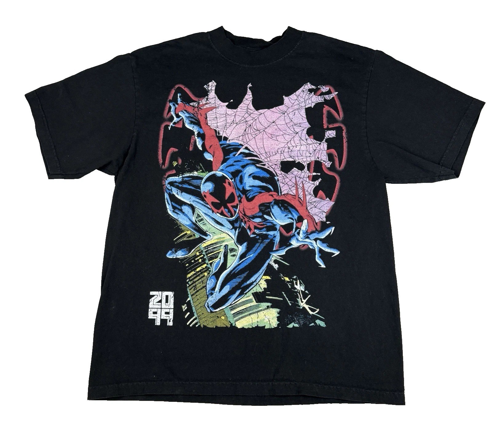 Spider-Man 2099 Marvel Comic Miguel O’Hara T-shirt Size S To 5XL Reprint