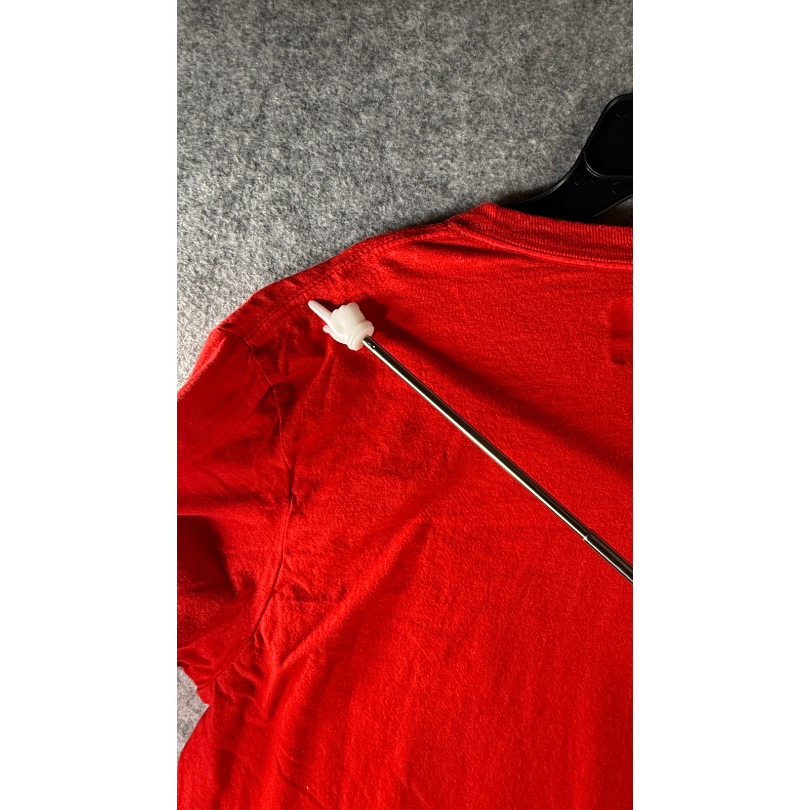 Majestic St Louis Cardinals Mens Long Sleeve T-Shirt Red Graphic Size M MLB