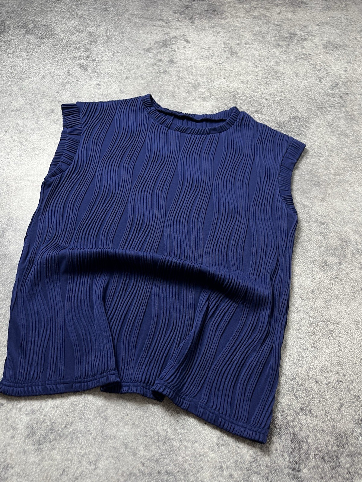 🔥PLEATS PLEASE ISSEY MIYAKE STYLE 00’S VINTAGE TANK TOP T SHIRT JAPAN