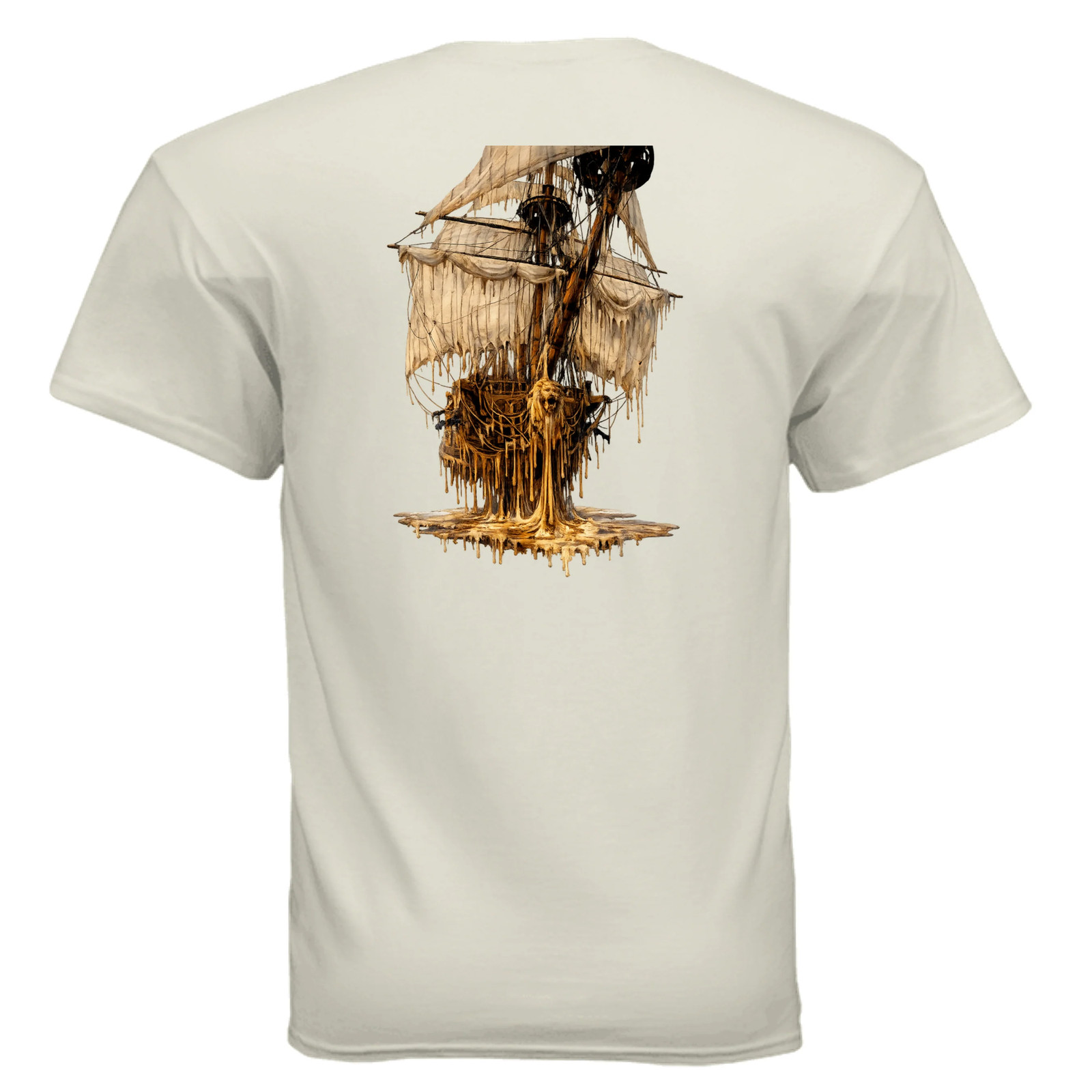 Melting Ship Graphic T-Shirt