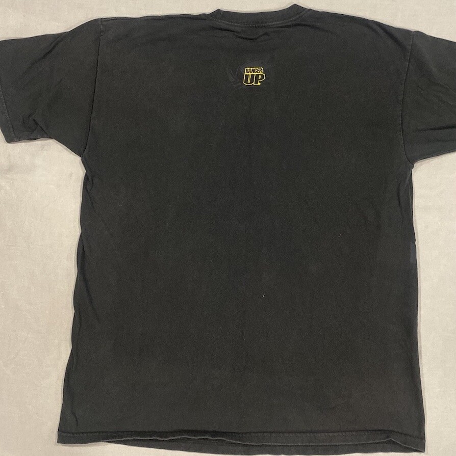 Ranger Up Men’s Shirt L Black Don’t Tread On Me Flag Snake Patriotic America USA