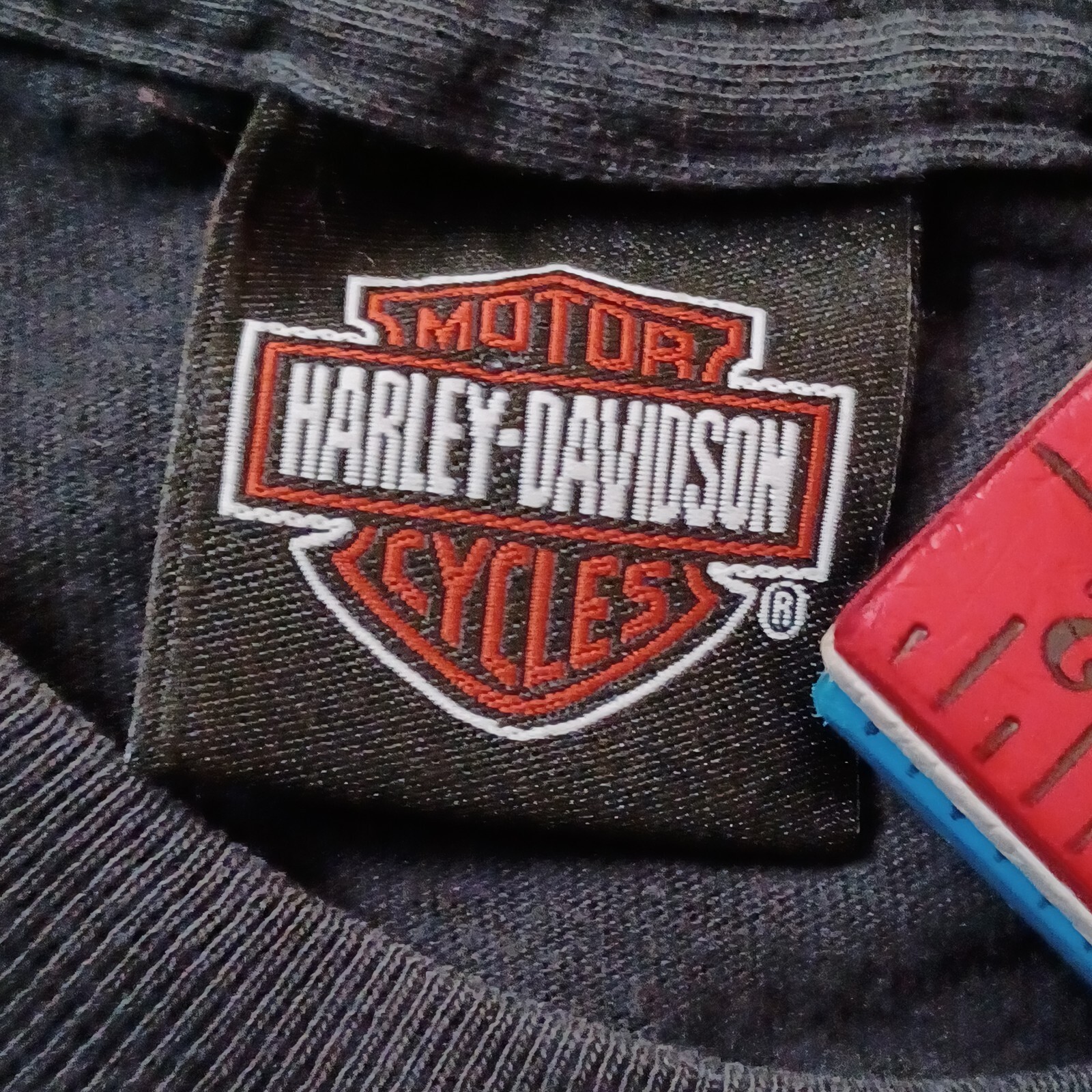 Vtg Harley Davidson T Shirt Mens Black L Logo Pat Rogers Speedway Motorcycle Y2K