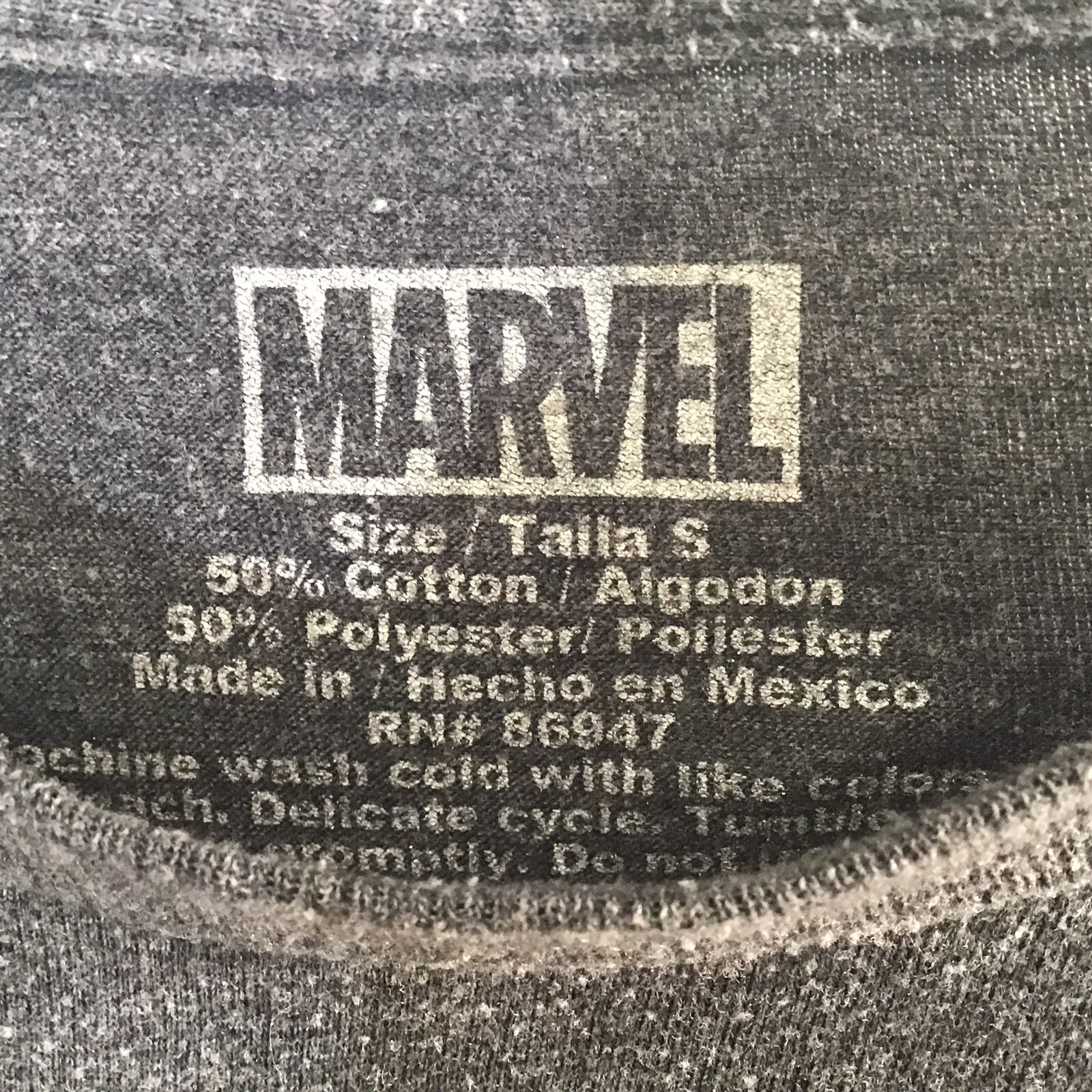 Marvel Universe T-Shirt Superhero Avengers X-Men Short Sleeve Crew Mens Size S