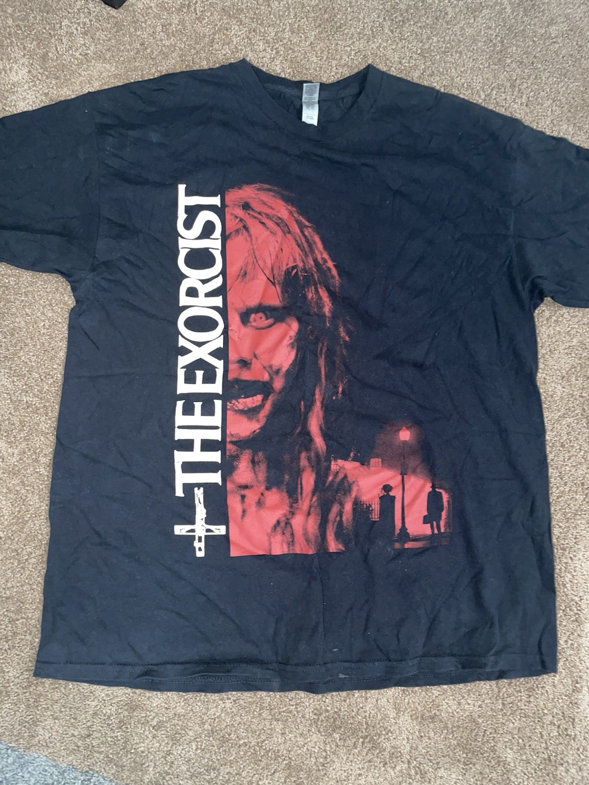 The Exorcist VTG Graphic T-shirt XL Horror Movie