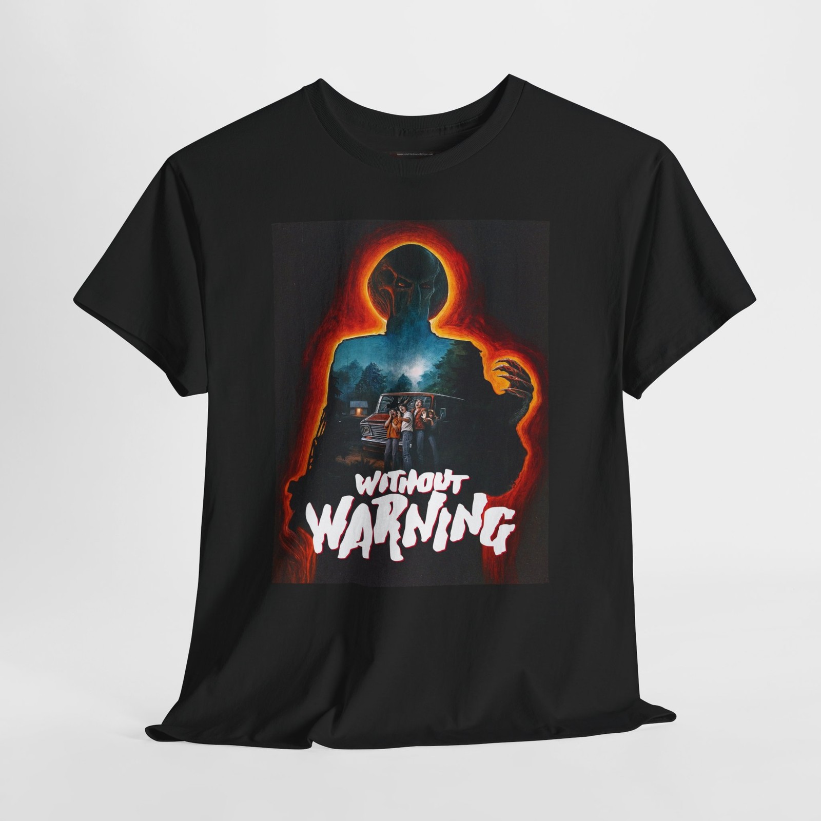 Without Warning 1980 Retro Movie Poster Horror Unisex Graphic T-Shirt