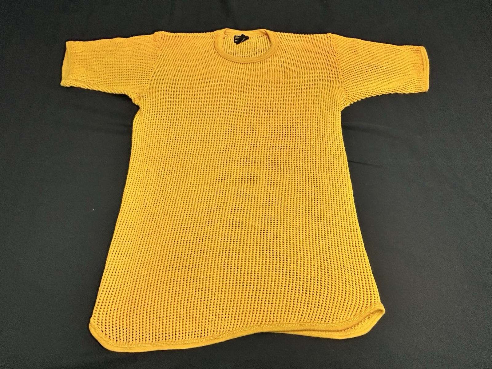Vintage Knut & Knut Norway Mesh Fishnet Shirt T-Shirt Sz M 100% Cotton